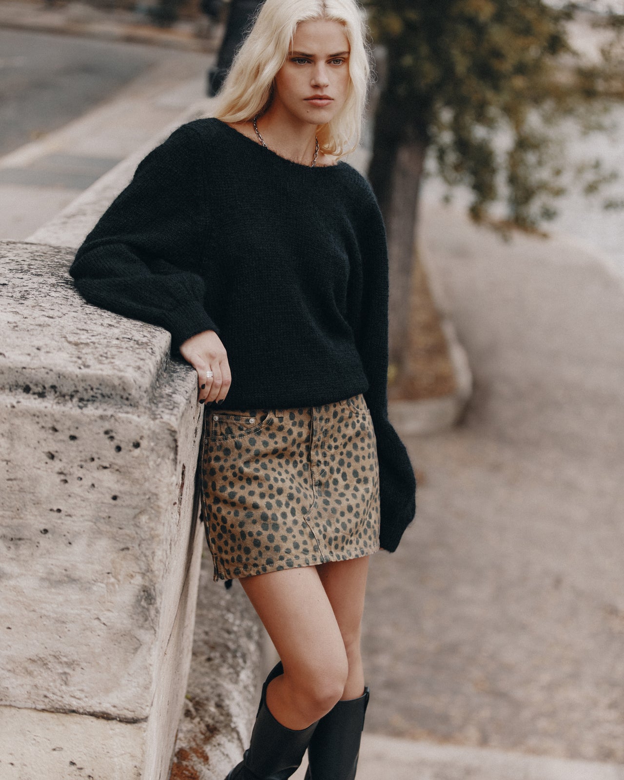 The Leo Denim Skirt