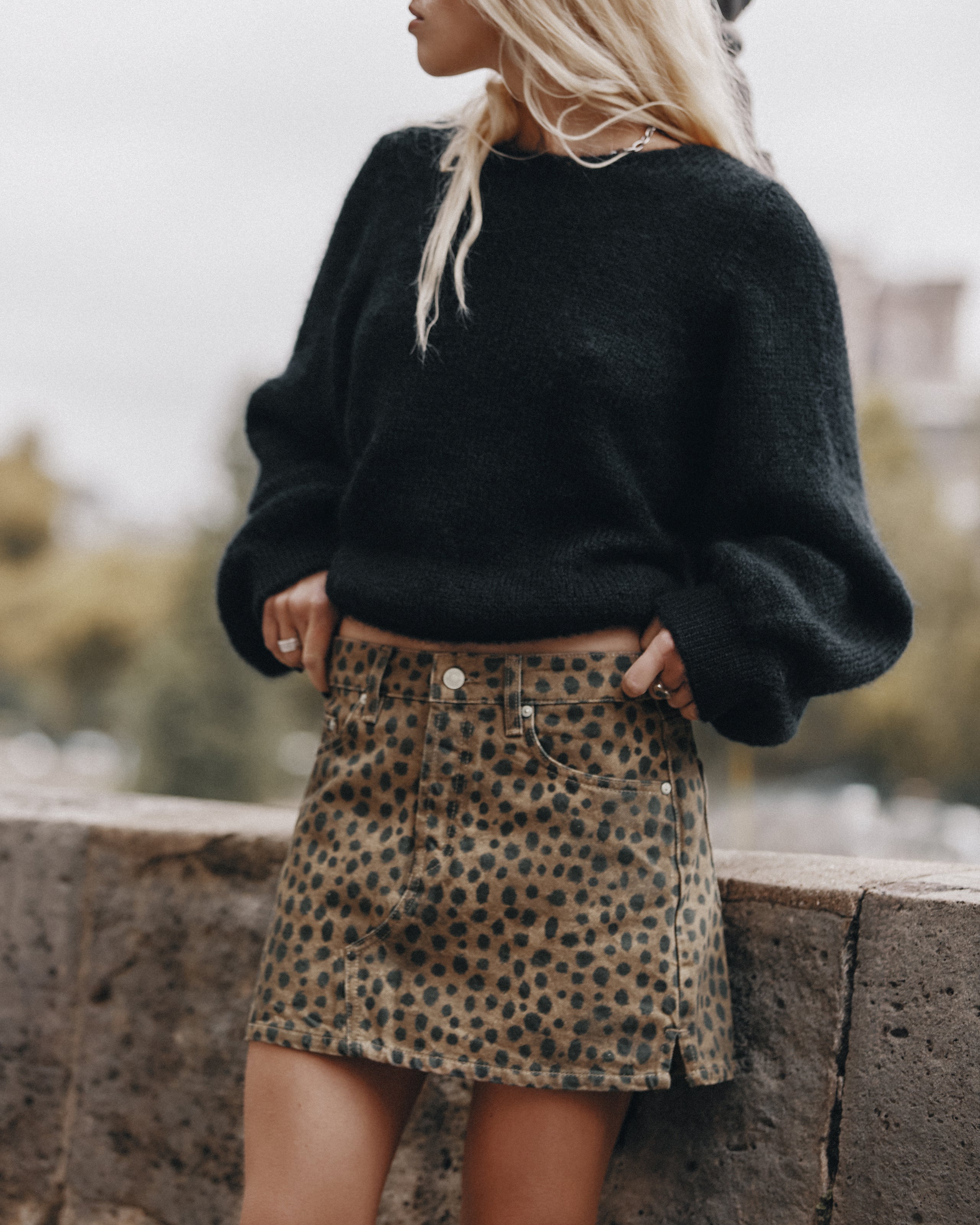 The Leo Denim Skirt