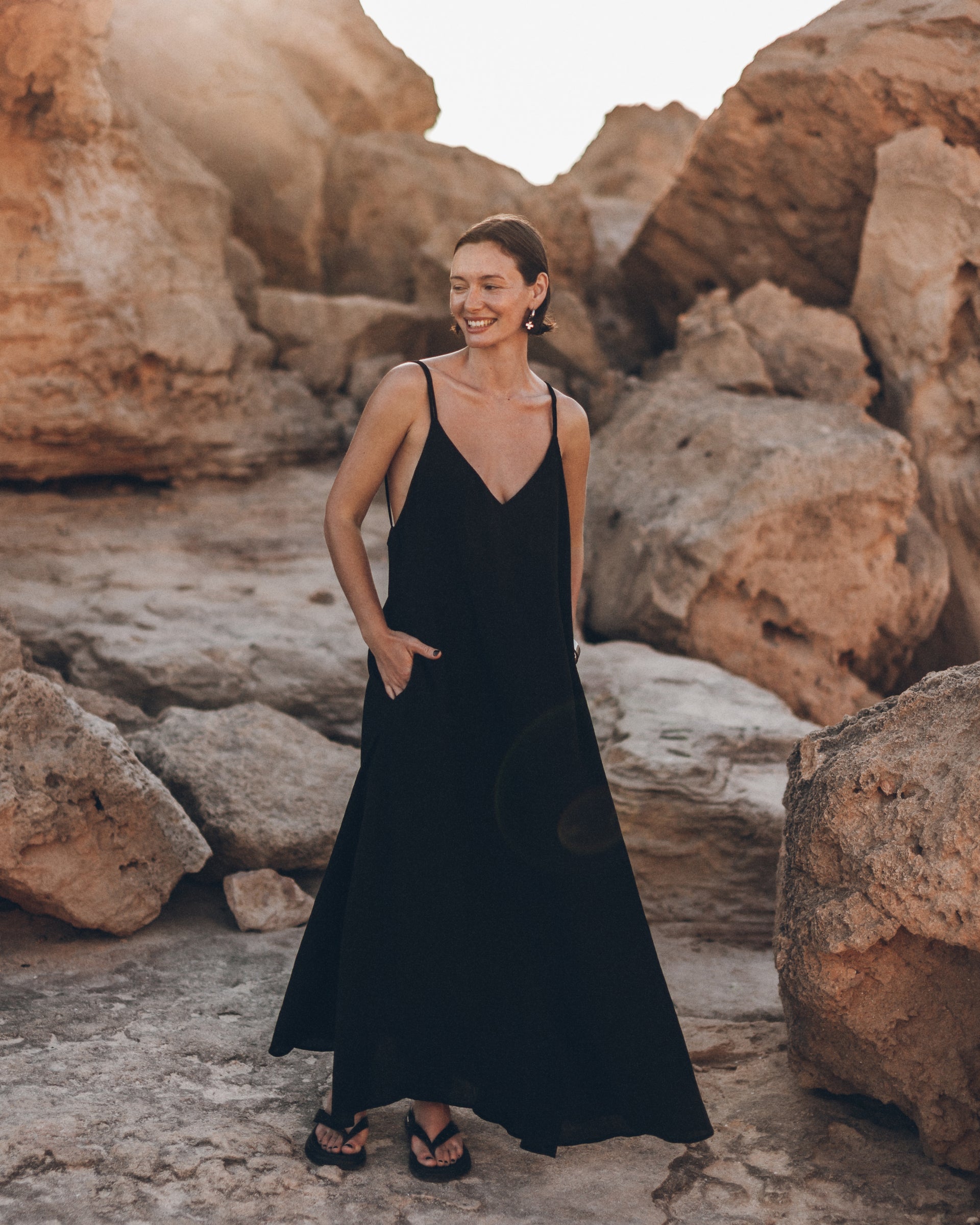 beautiful black maxi dress Belladonna Maxi Dress in Black