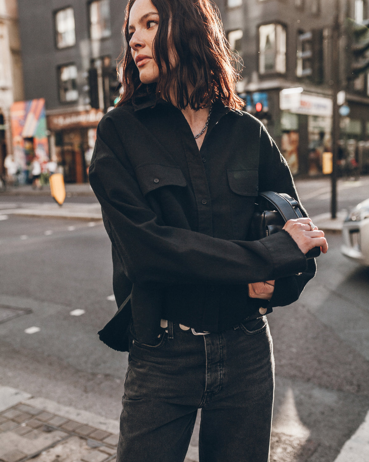 The Black Open Edge Shirt