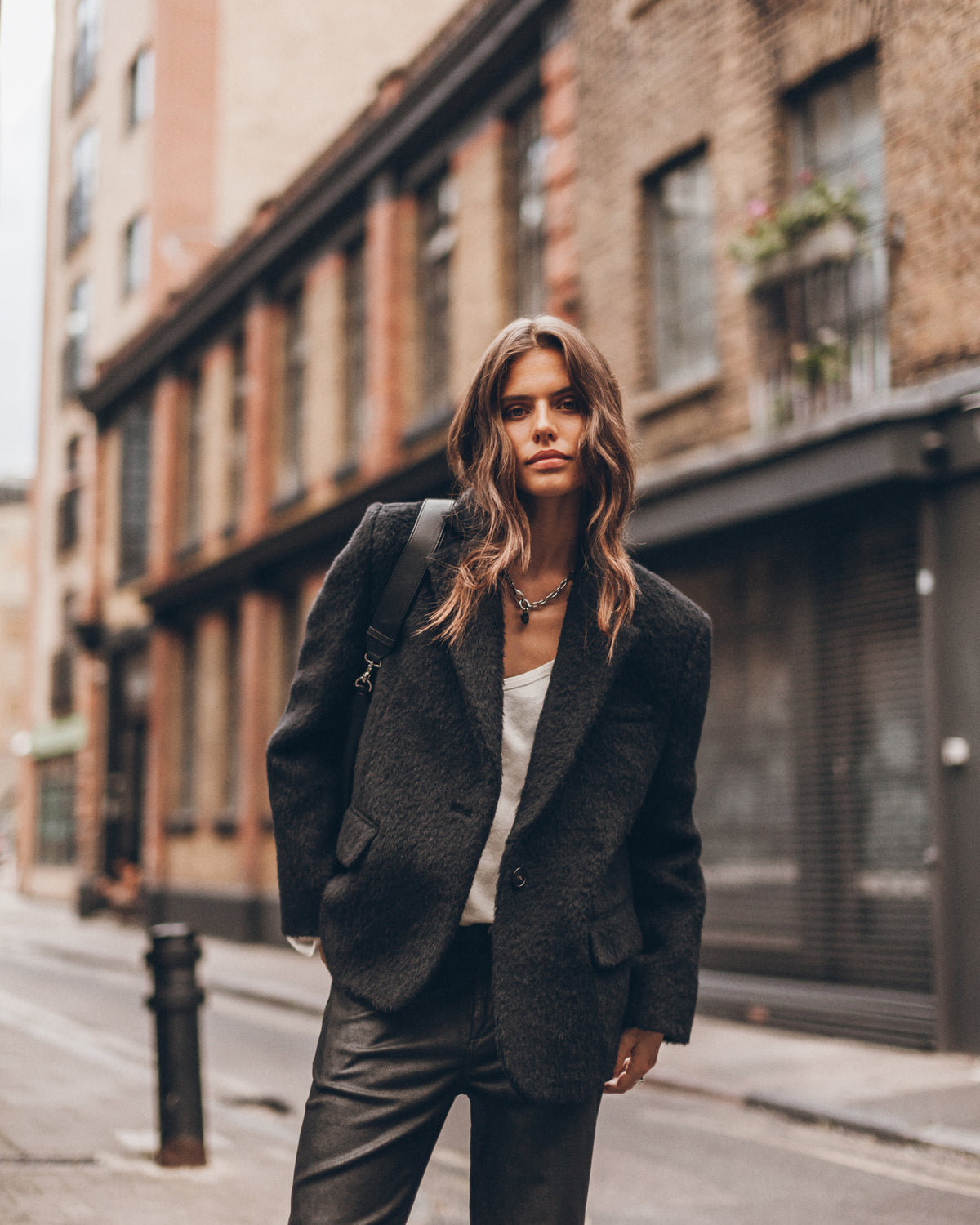 The Black Oversized Blazer