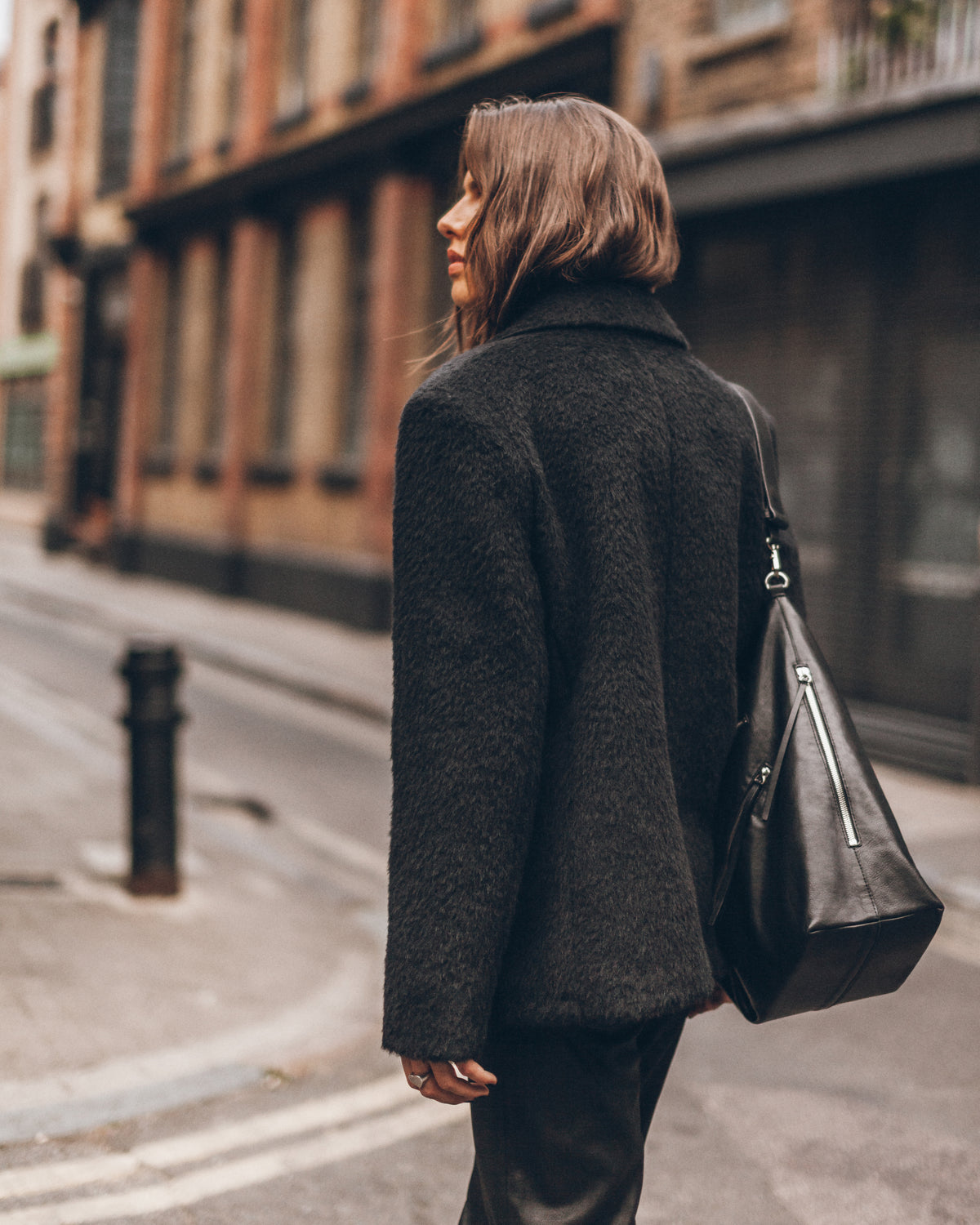 The Black Oversized Blazer