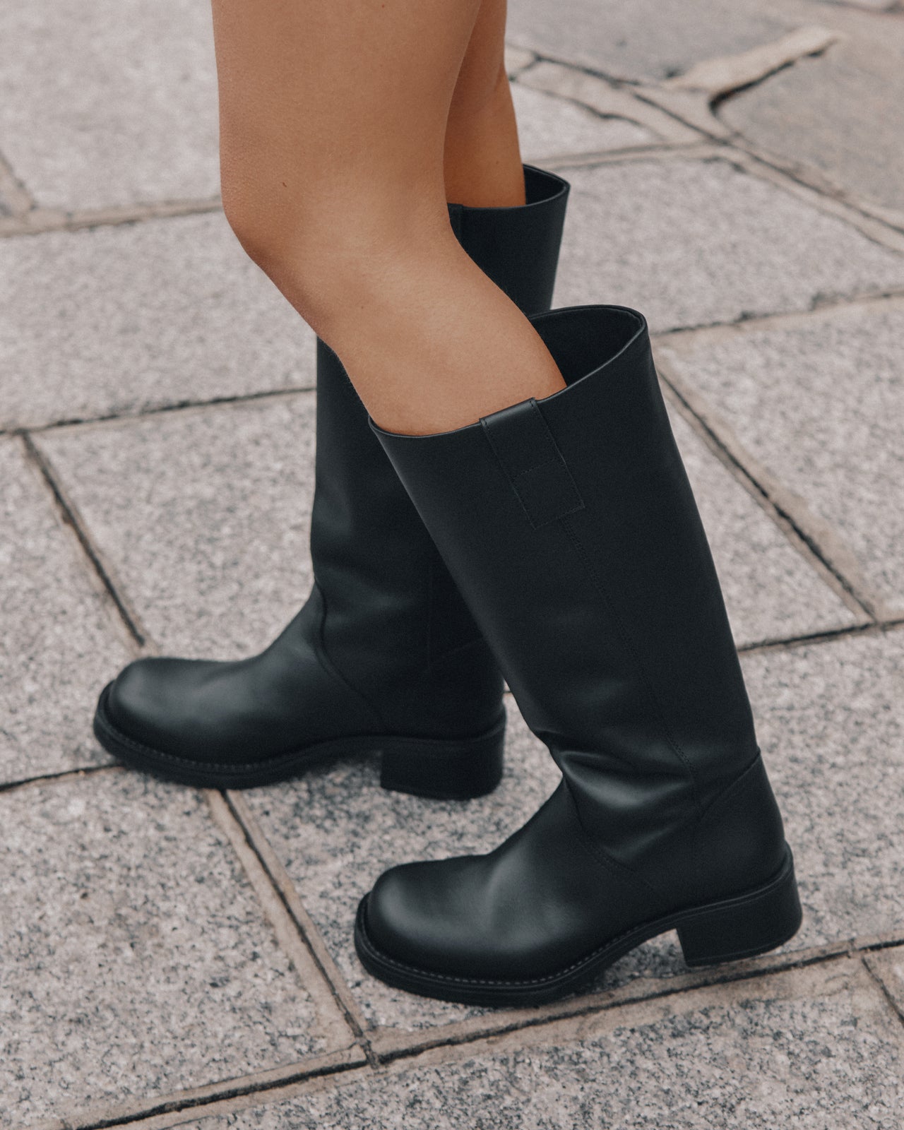 The Leather Long Boots