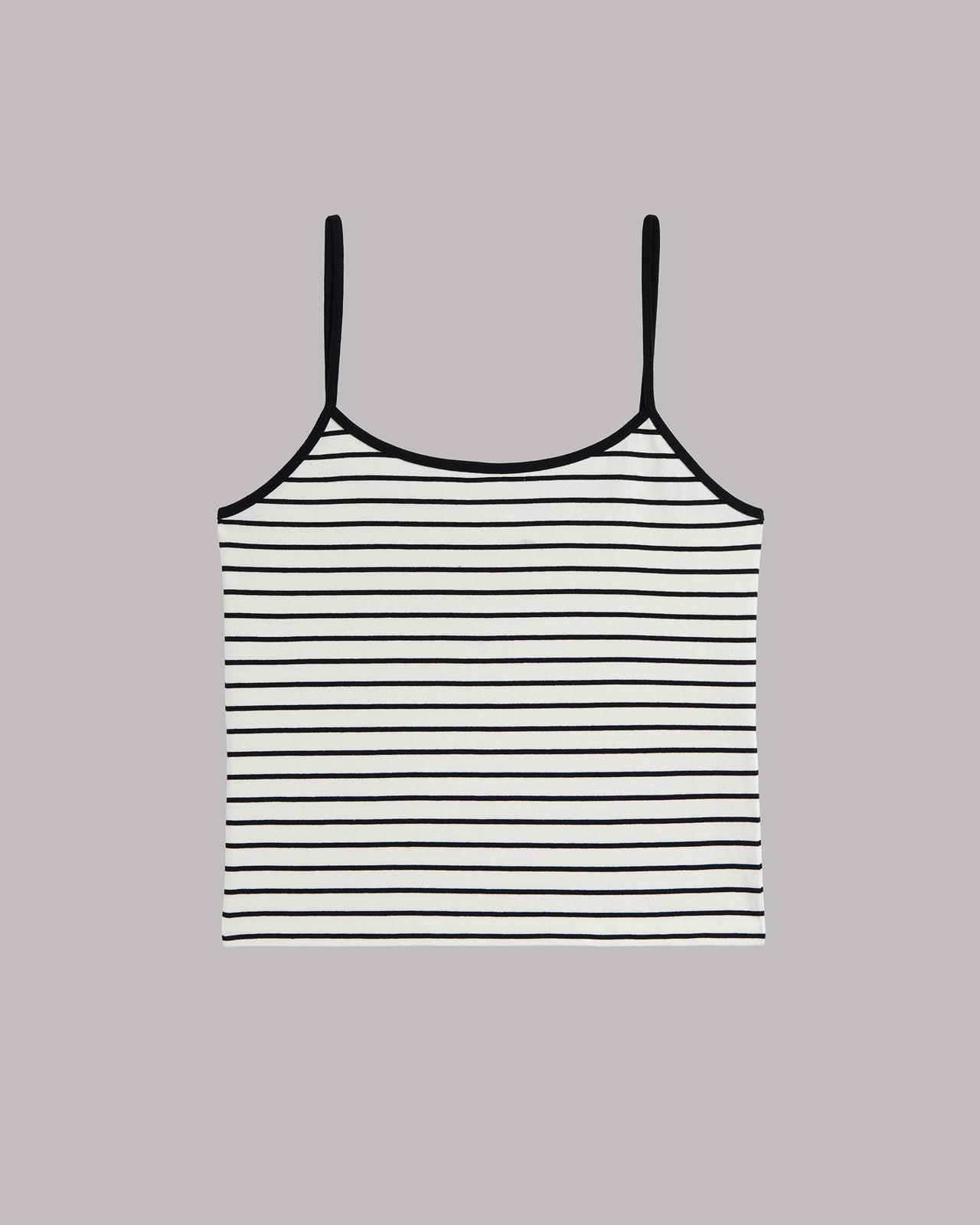 The Black Striped Tank Top