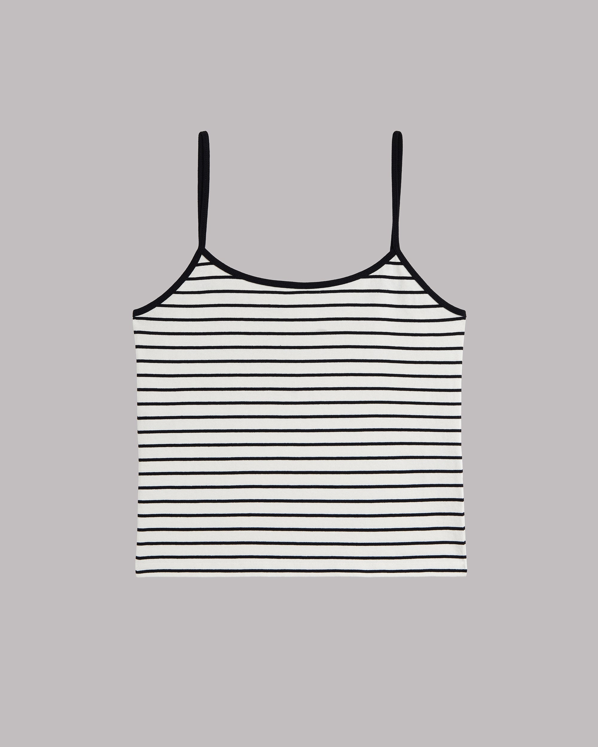 The Black Striped Tank Top