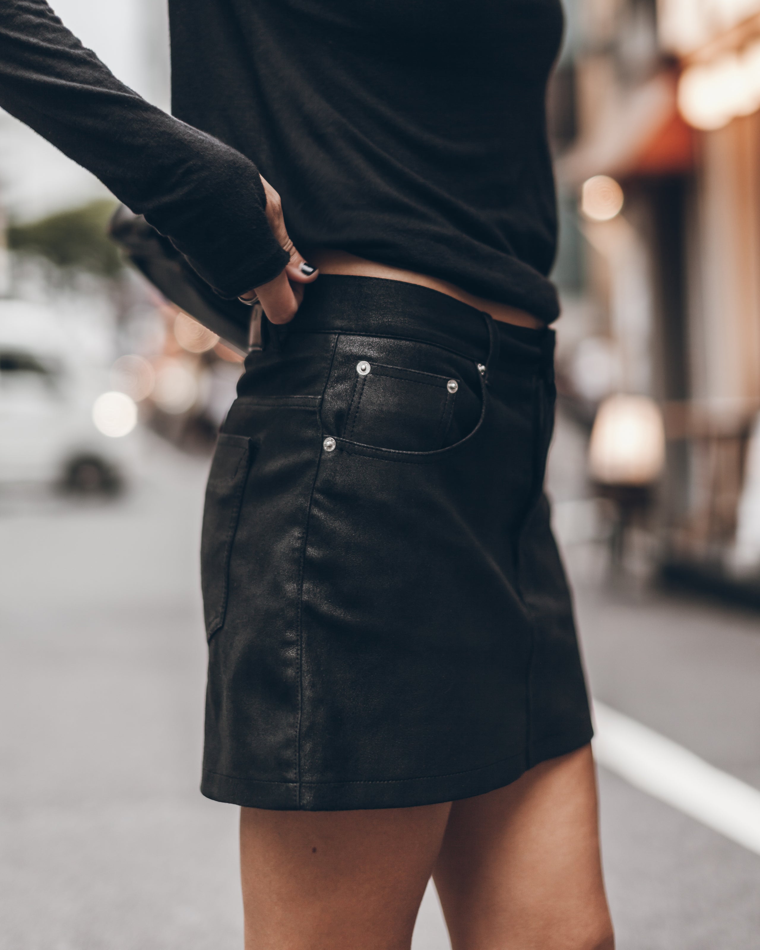 The Leather Skirt