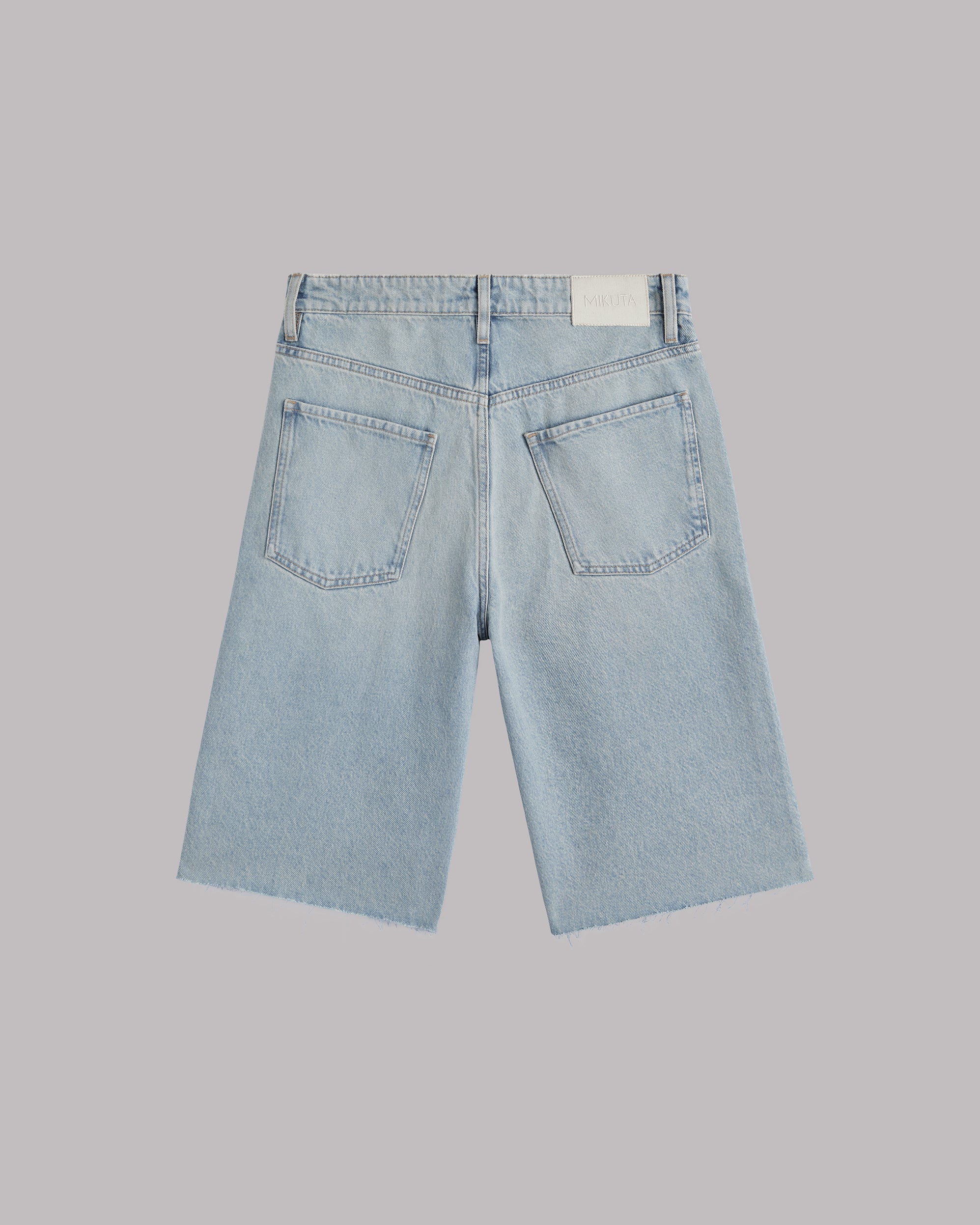 MIKUTA The Blue Denim Bermuda Shorts
