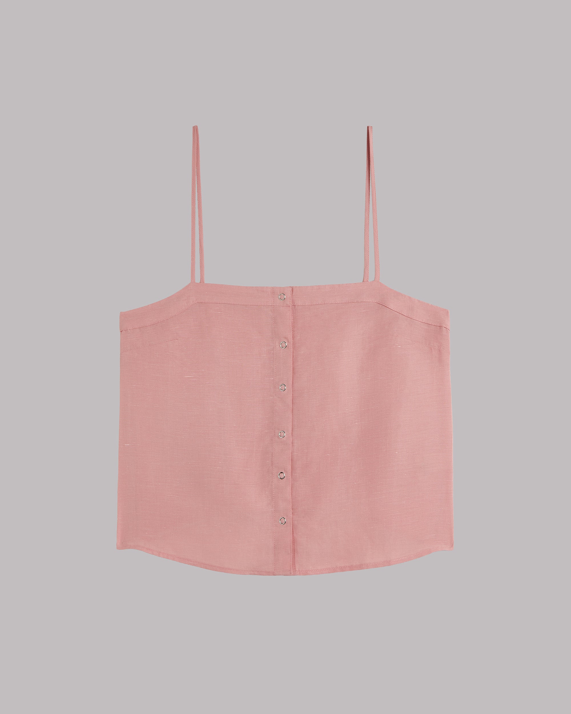 The Blush Buttoned Top