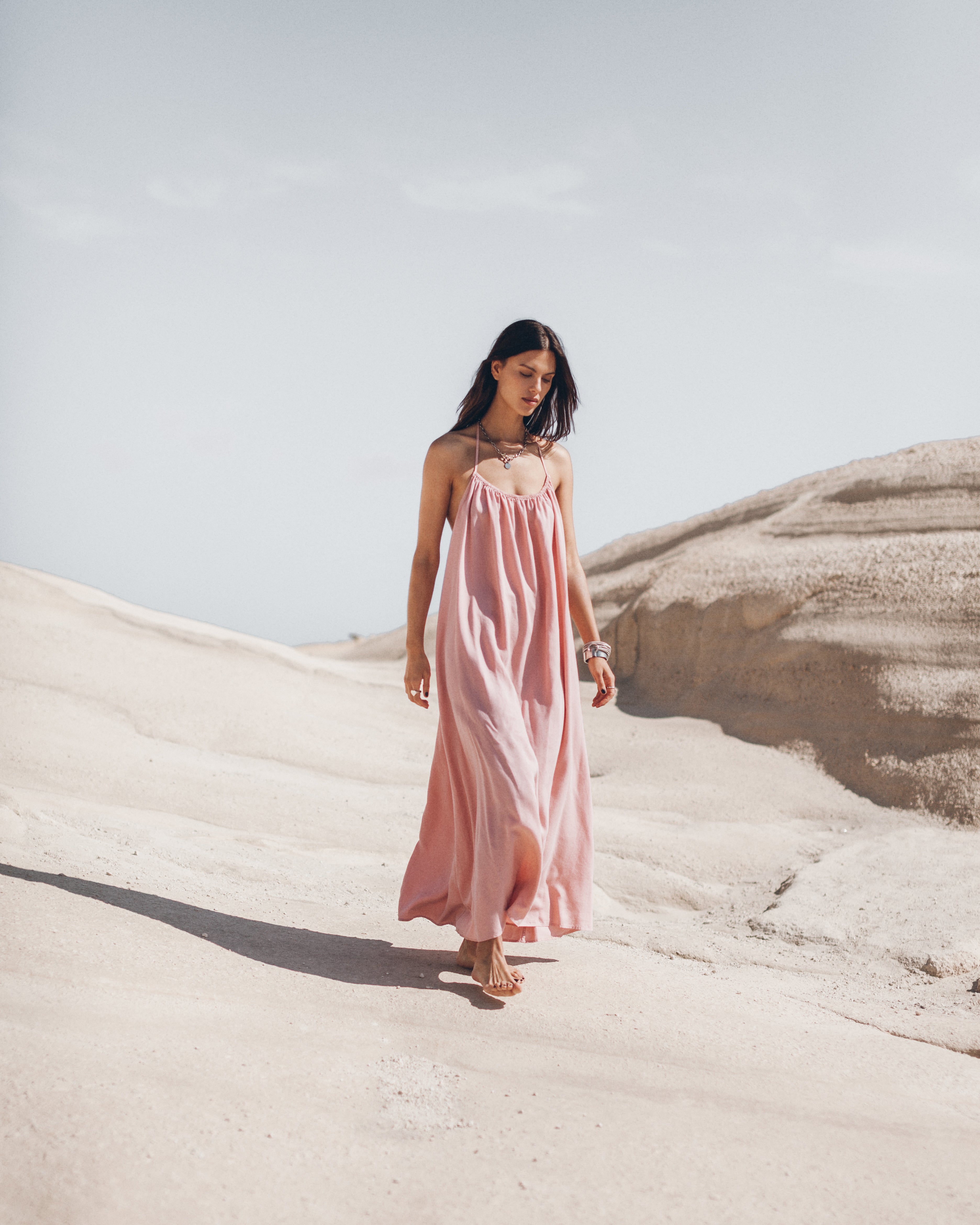 MIKUTA | The Blush Long Beach Dress MIKUTA | The Blush Long Beach Dress