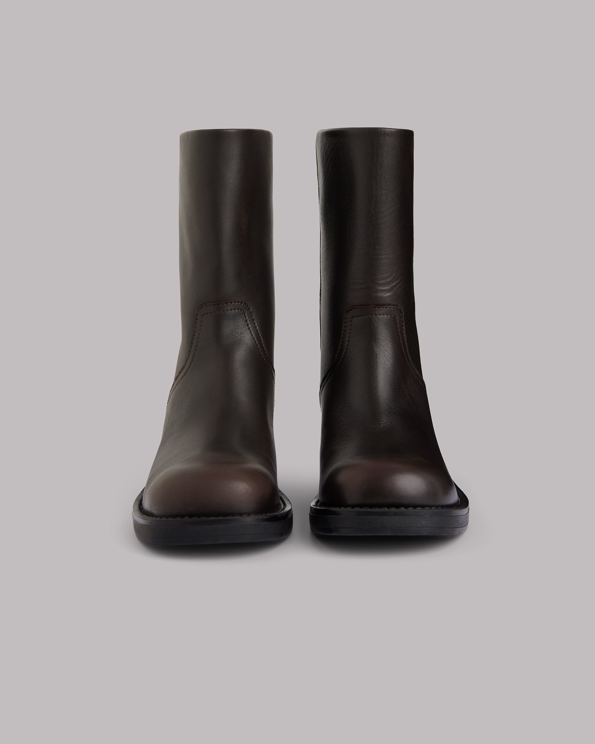 The Brown Leather Boots