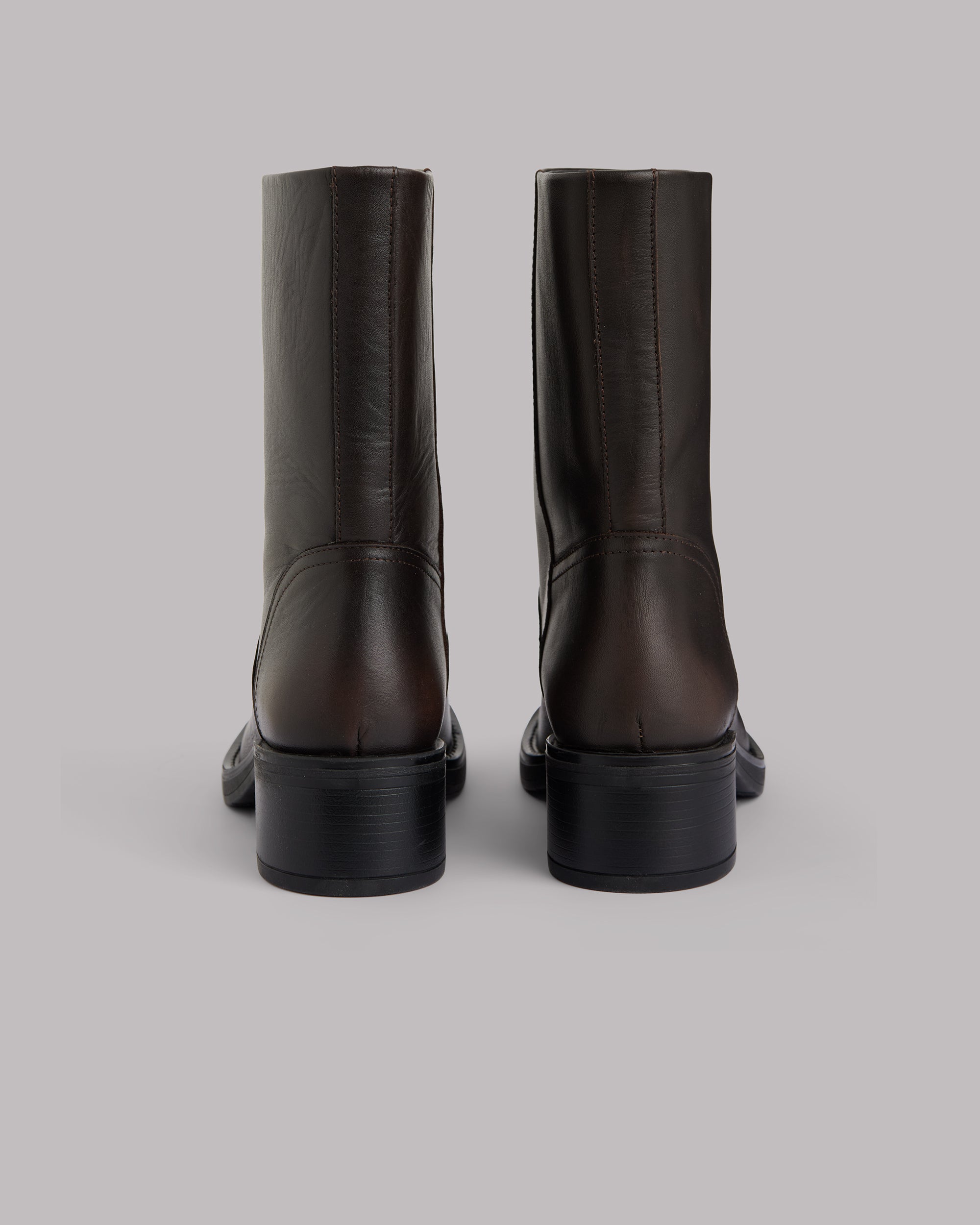 The Brown Leather Boots