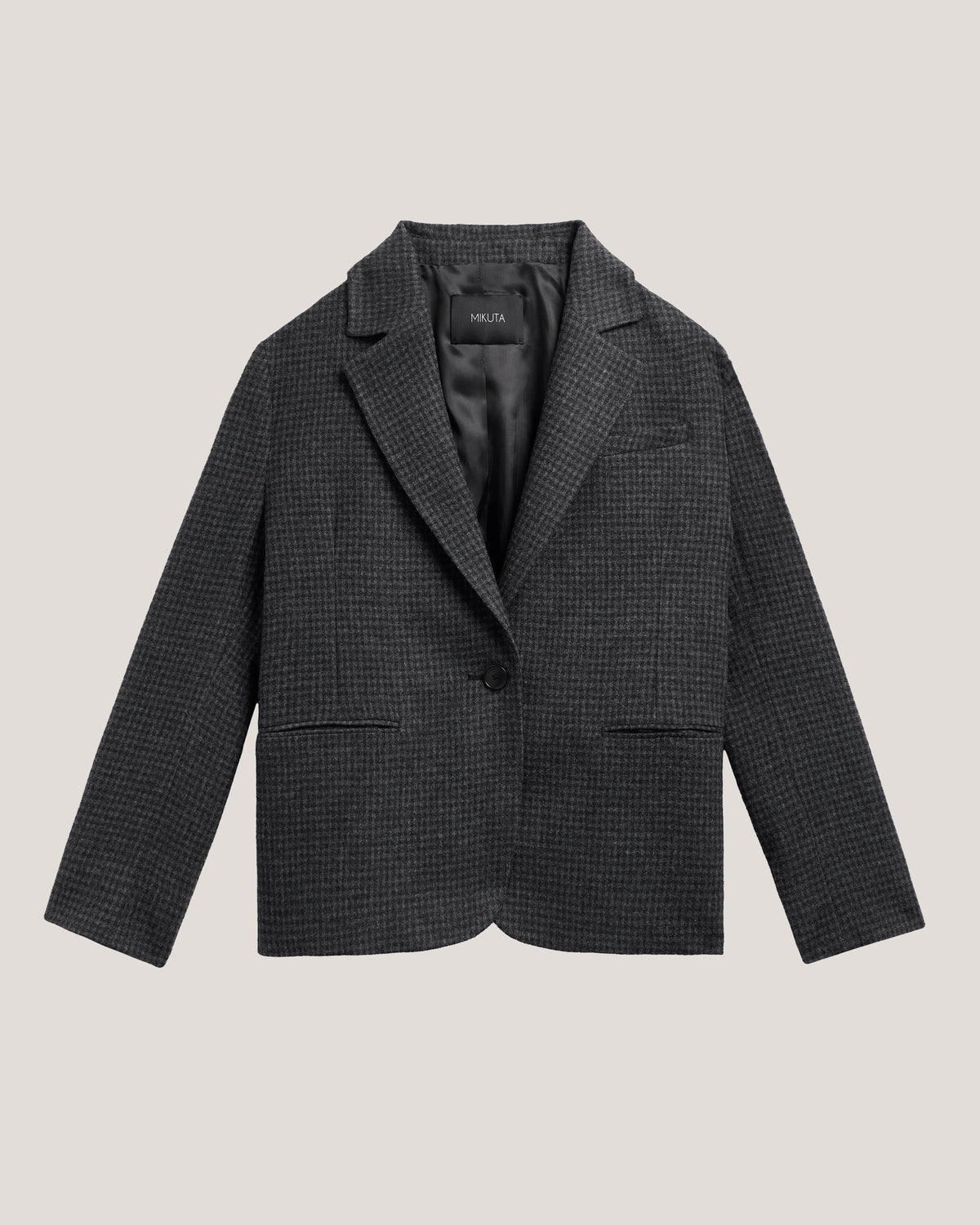 The Check Oversized Blazer