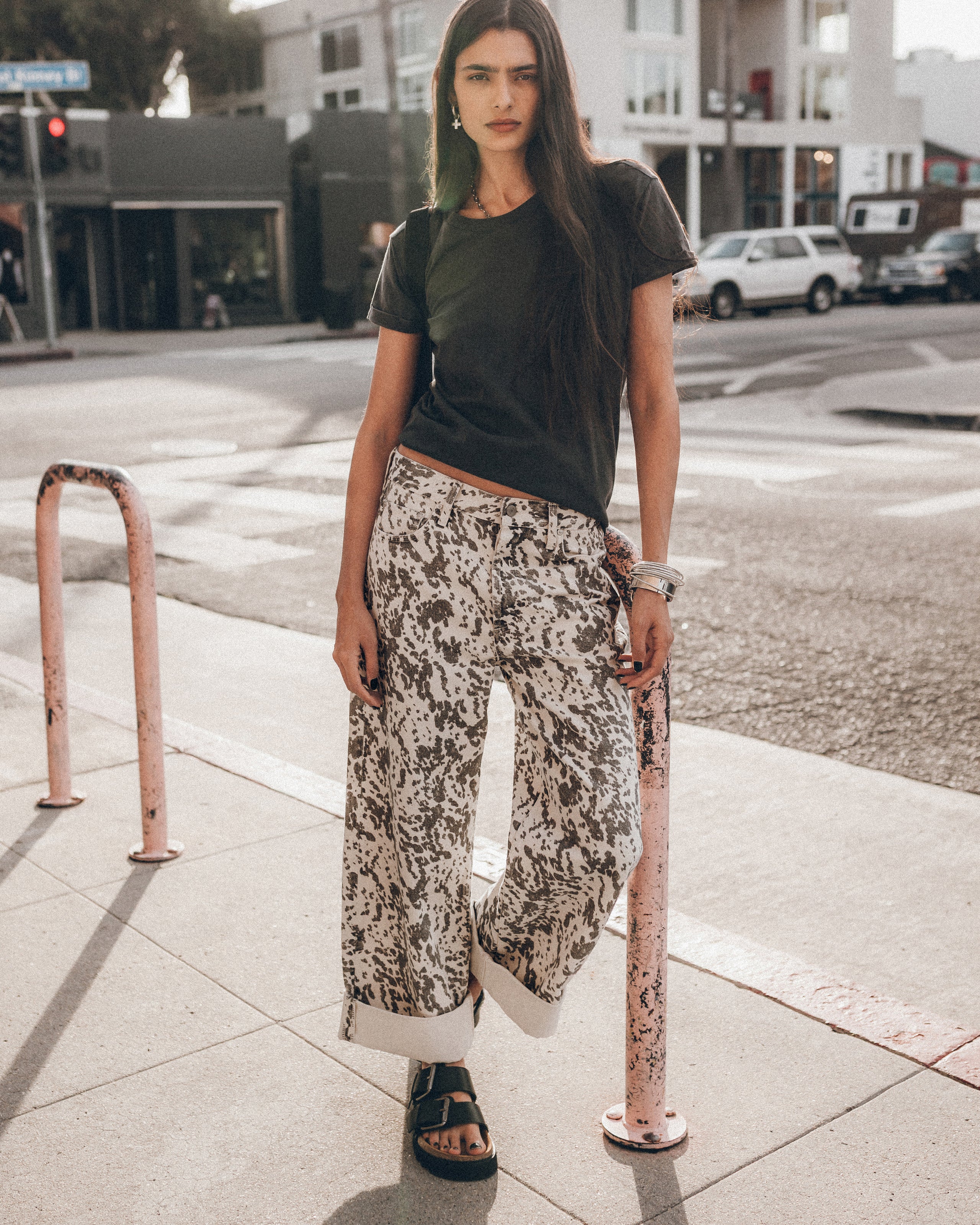 The Dalmatian Baggy Jeans