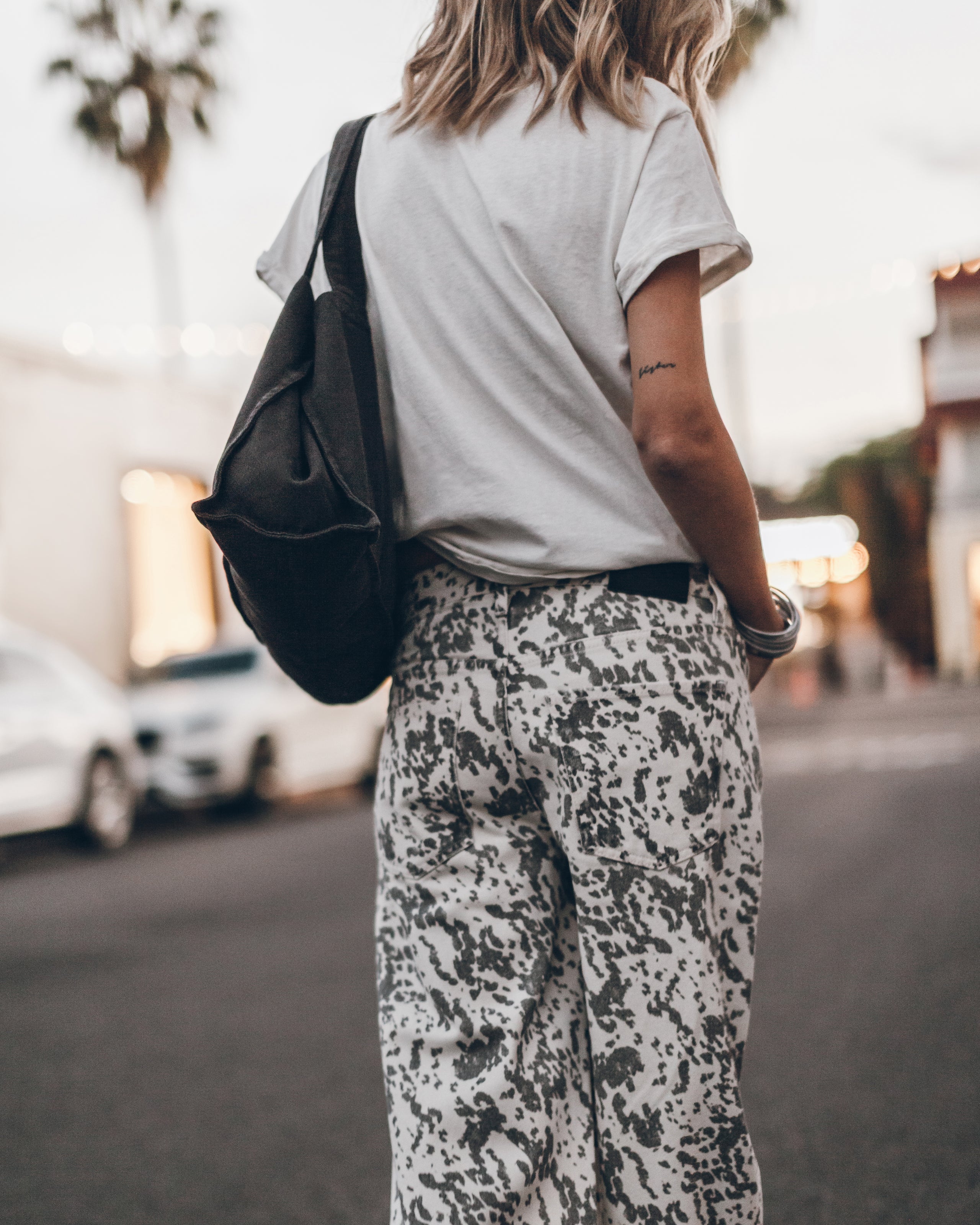 The Dalmatian Baggy Jeans