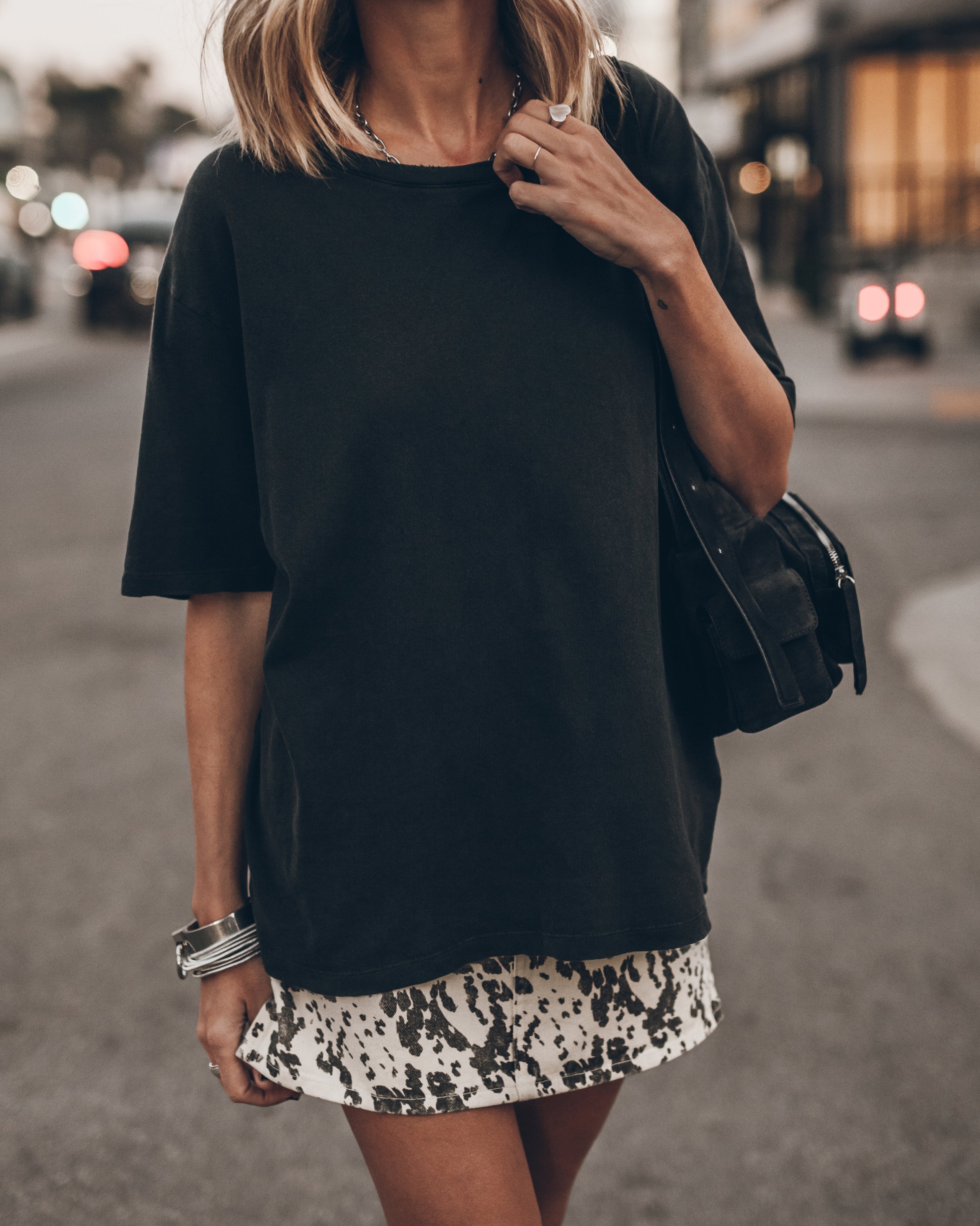 The Dark Dry Cotton Vintage T-Shirt