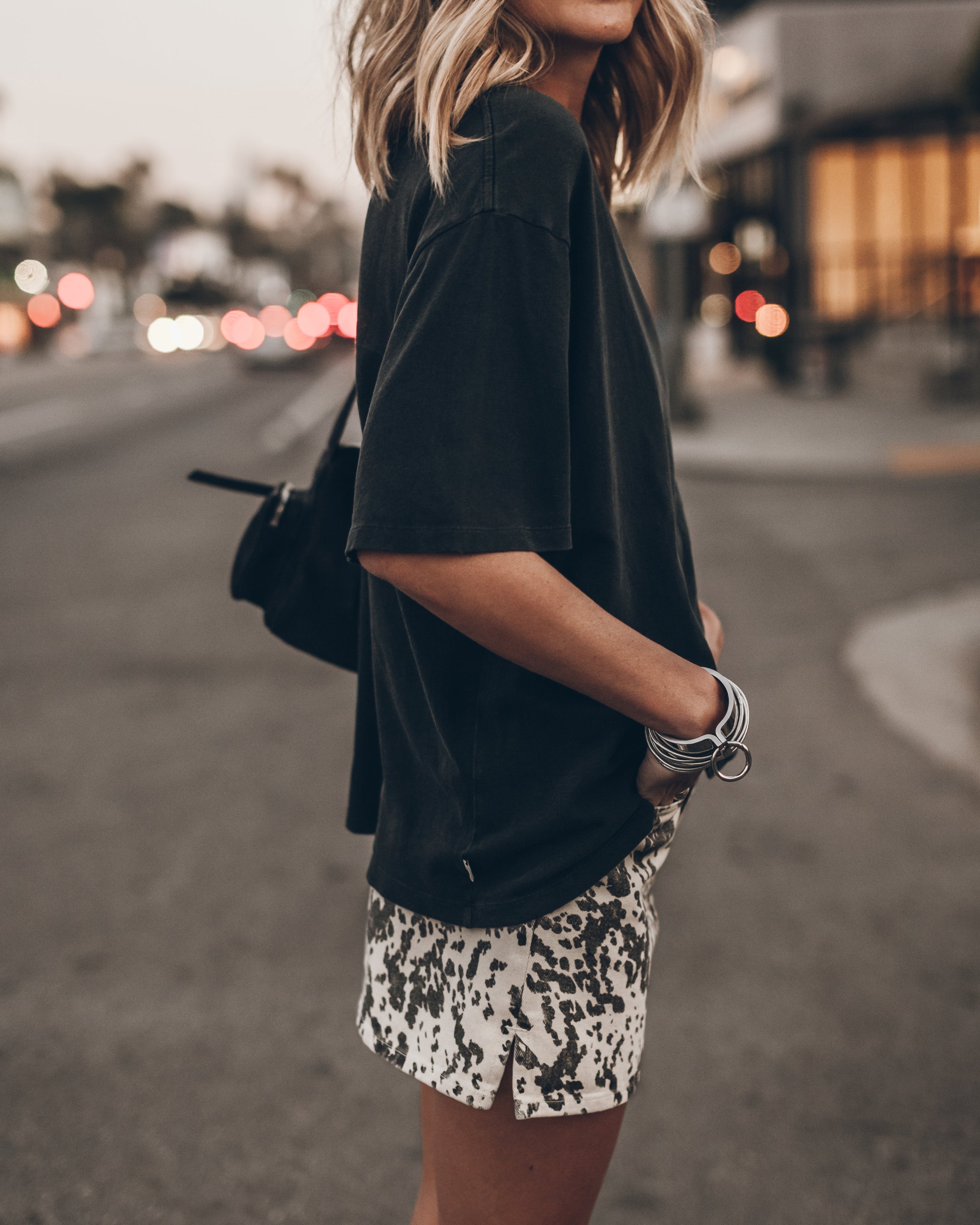 The Dark Dry Cotton Vintage T-Shirt