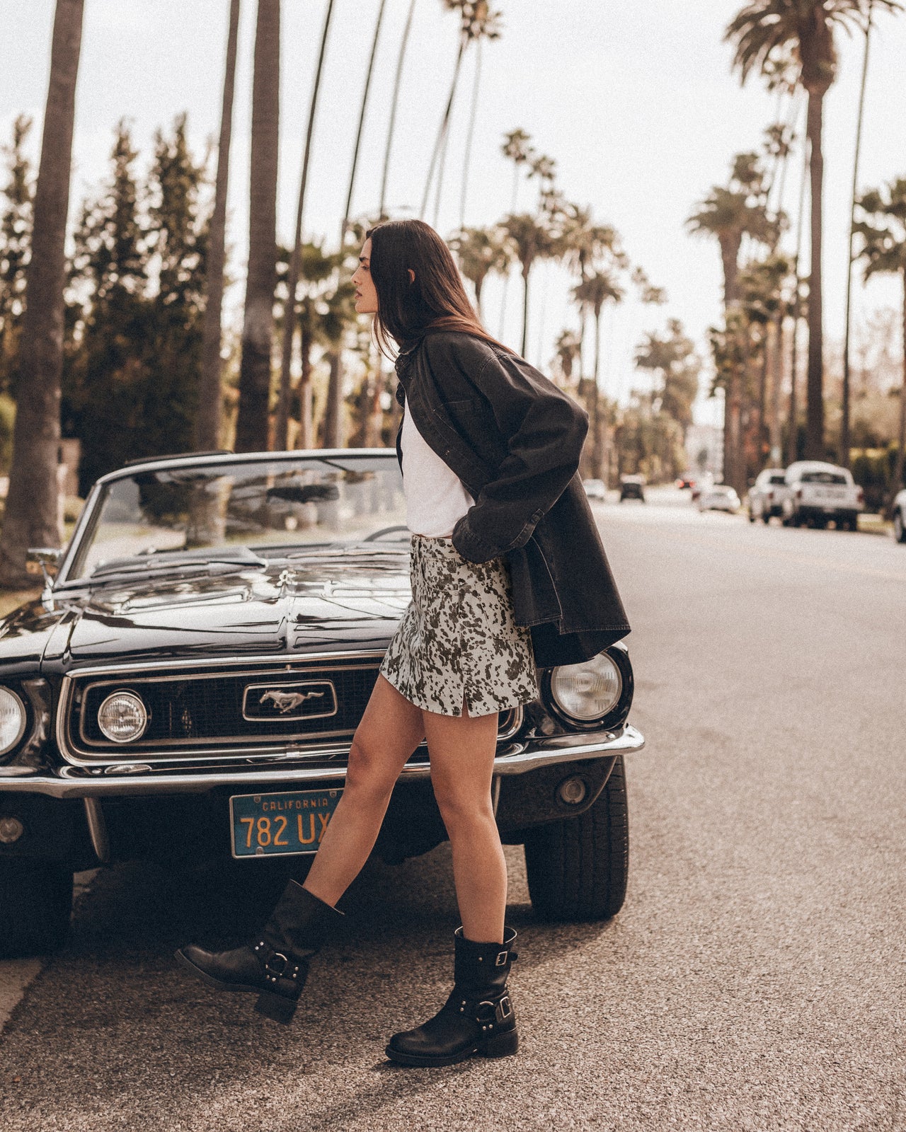 The Black Denim Overshirt