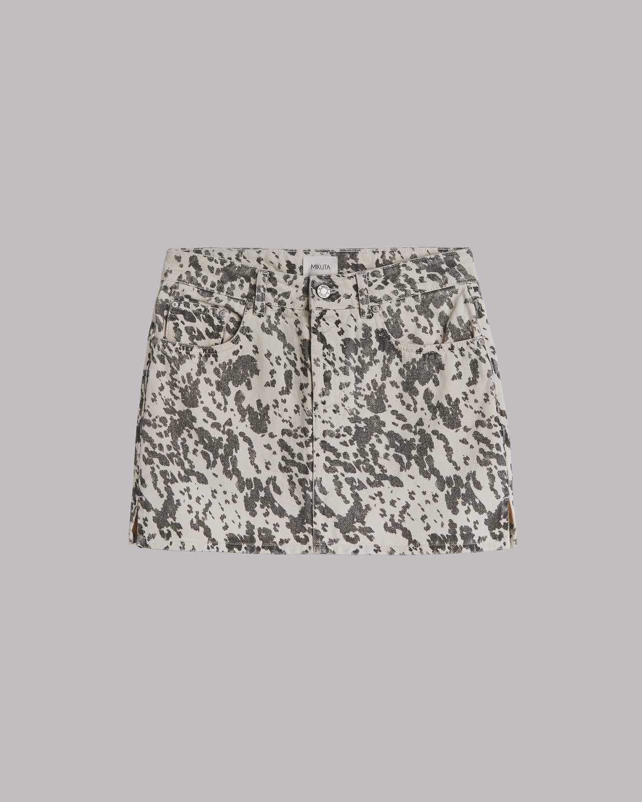 The Dalmatian Denim Skirt