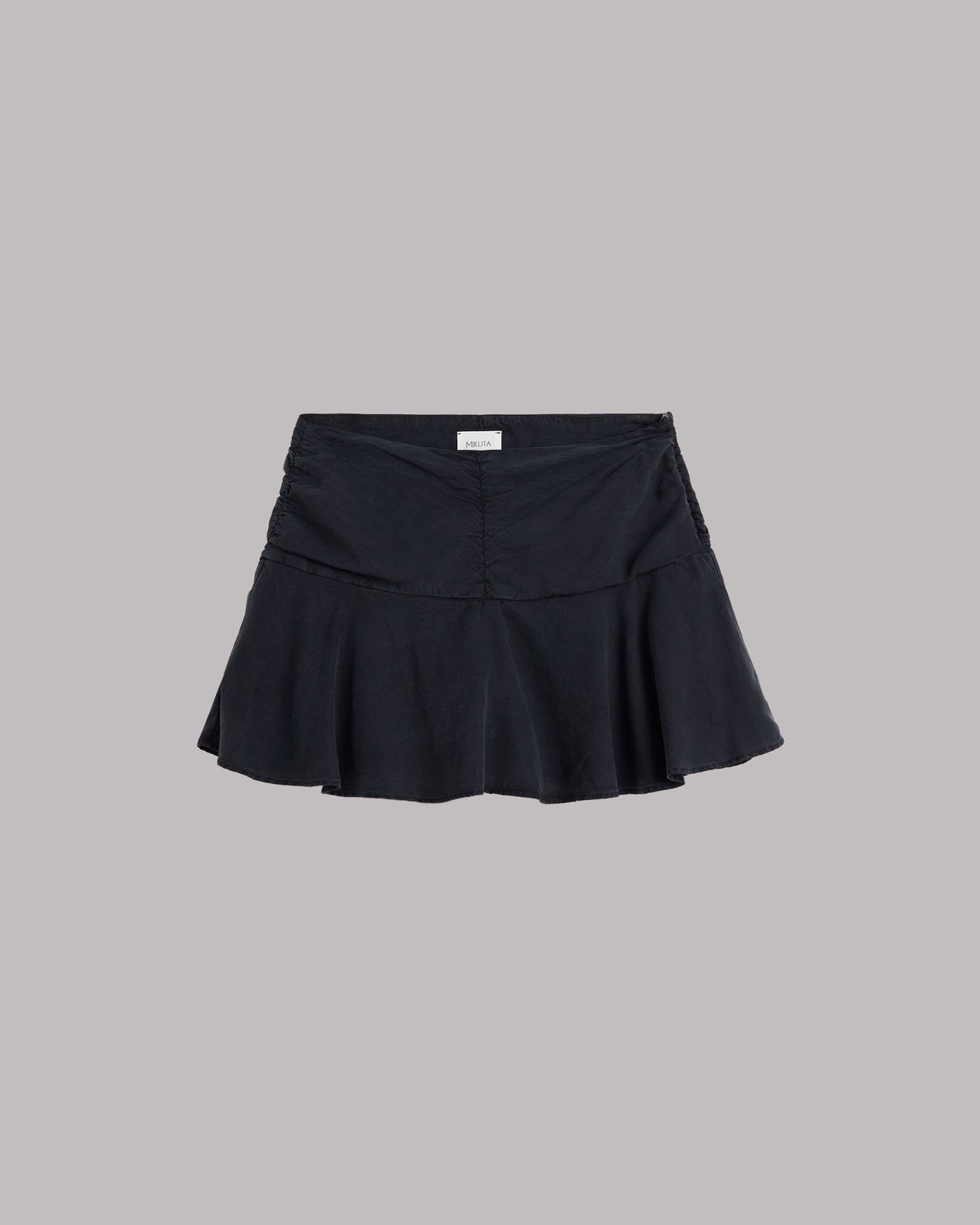 The Dark Draped Skort