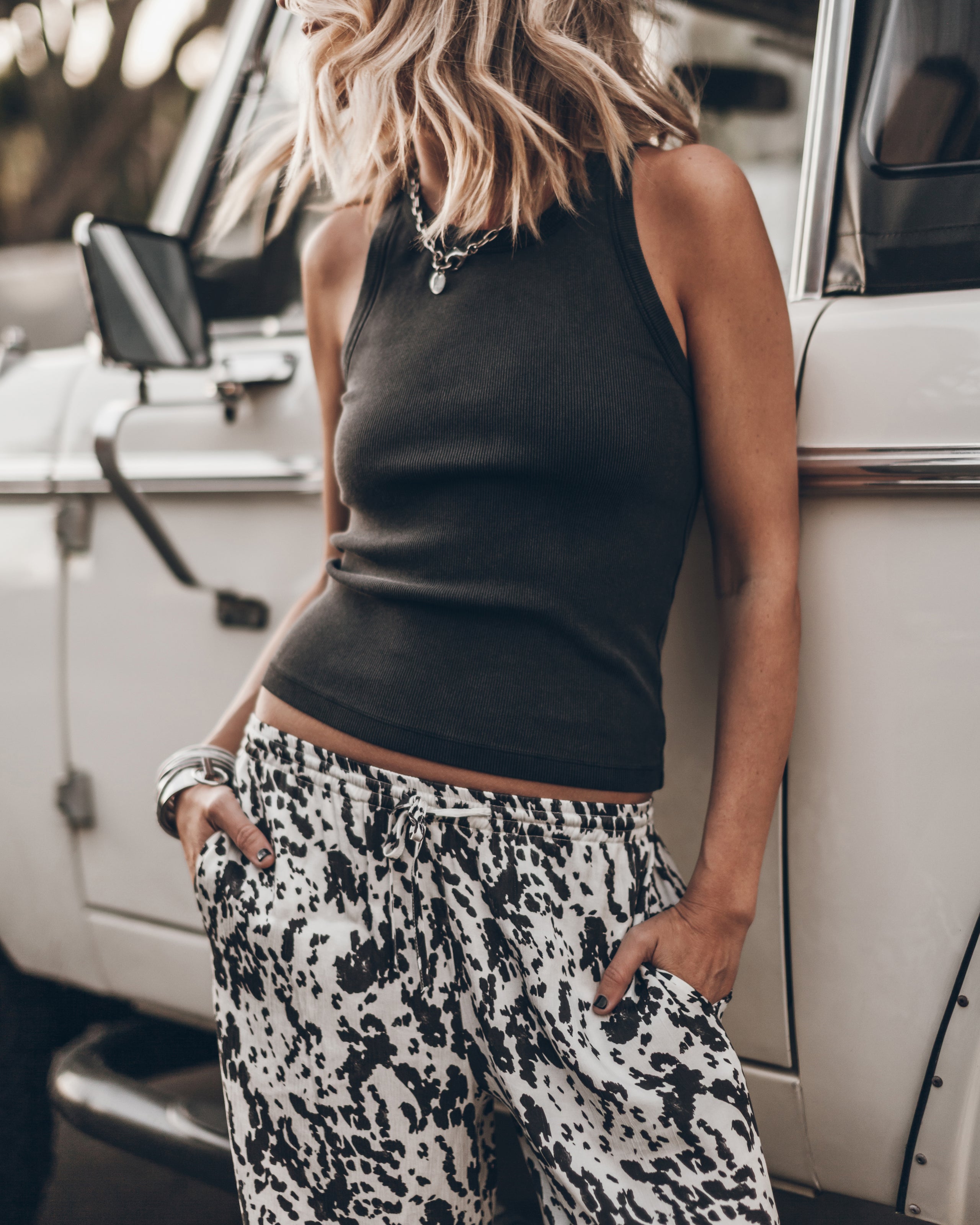 The Dark Faded Standard Tank Top