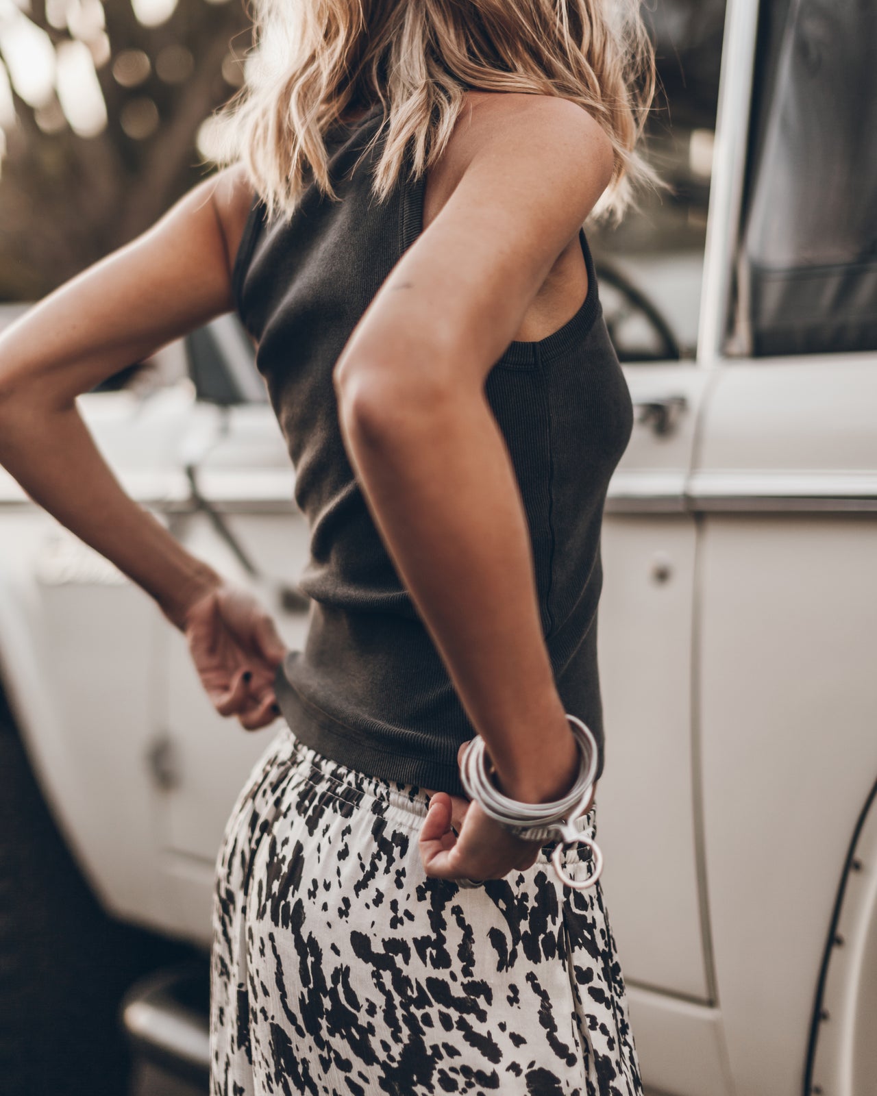 The Dark Faded Standard Tank Top