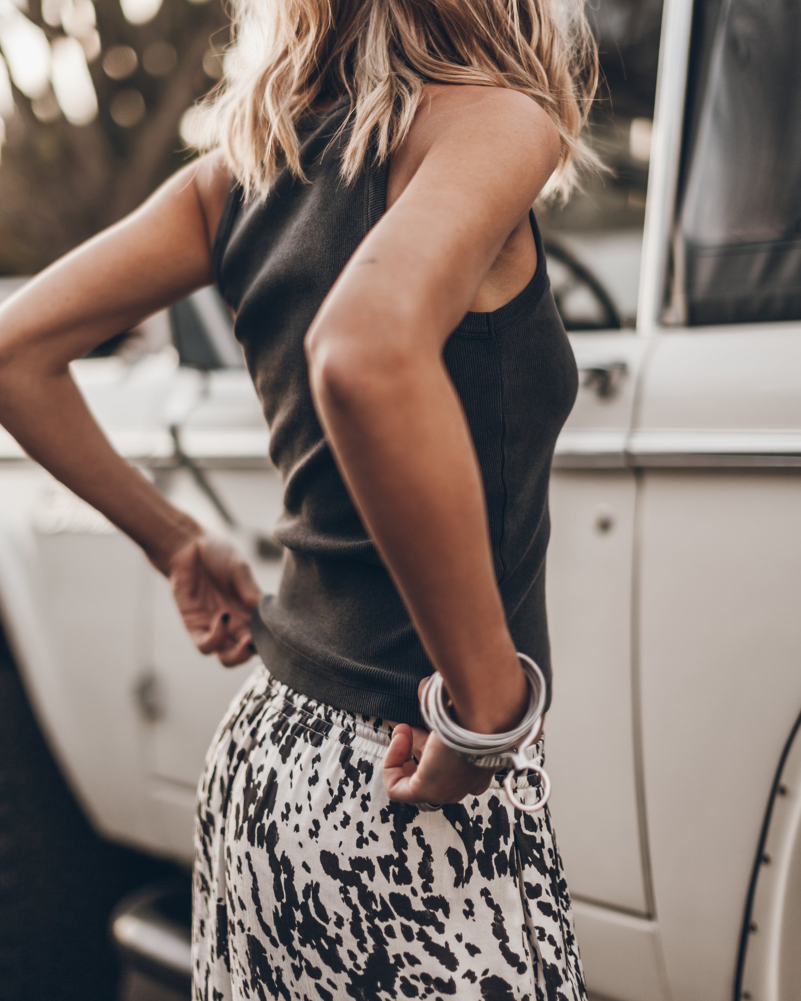The Dark Faded Standard Tank Top