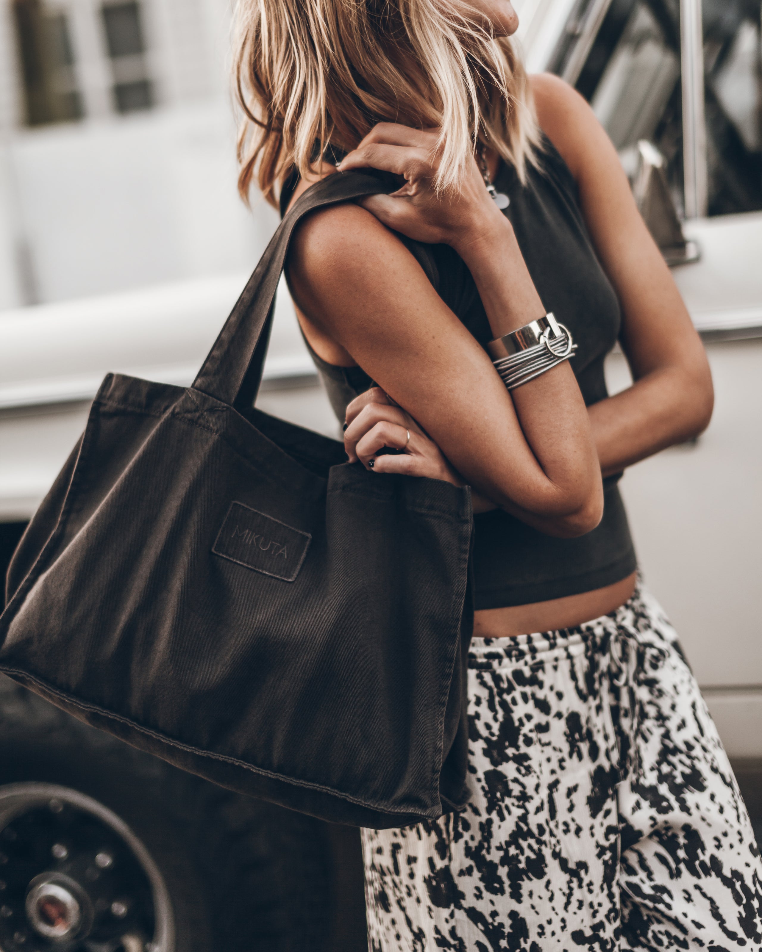 The Dark Small Canvas Bag