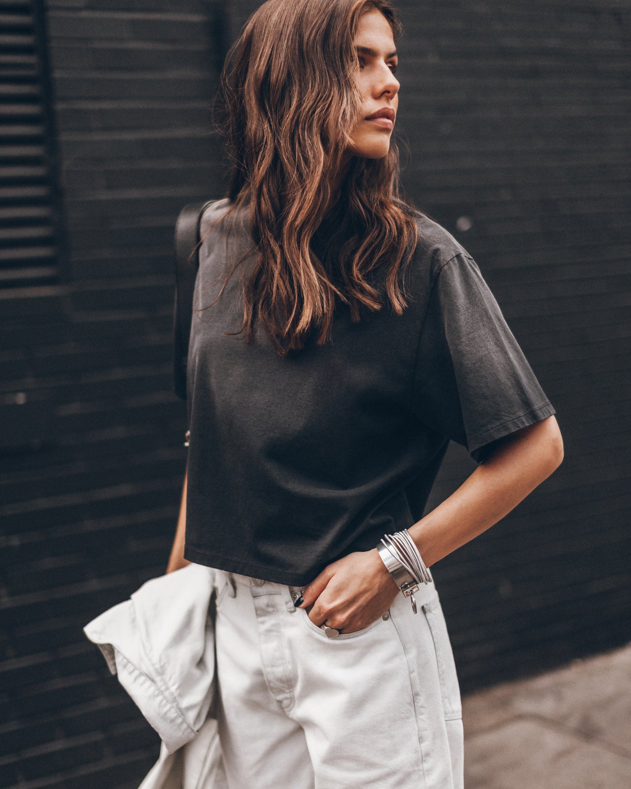 The Dark Ombre Cropped T-Shirt