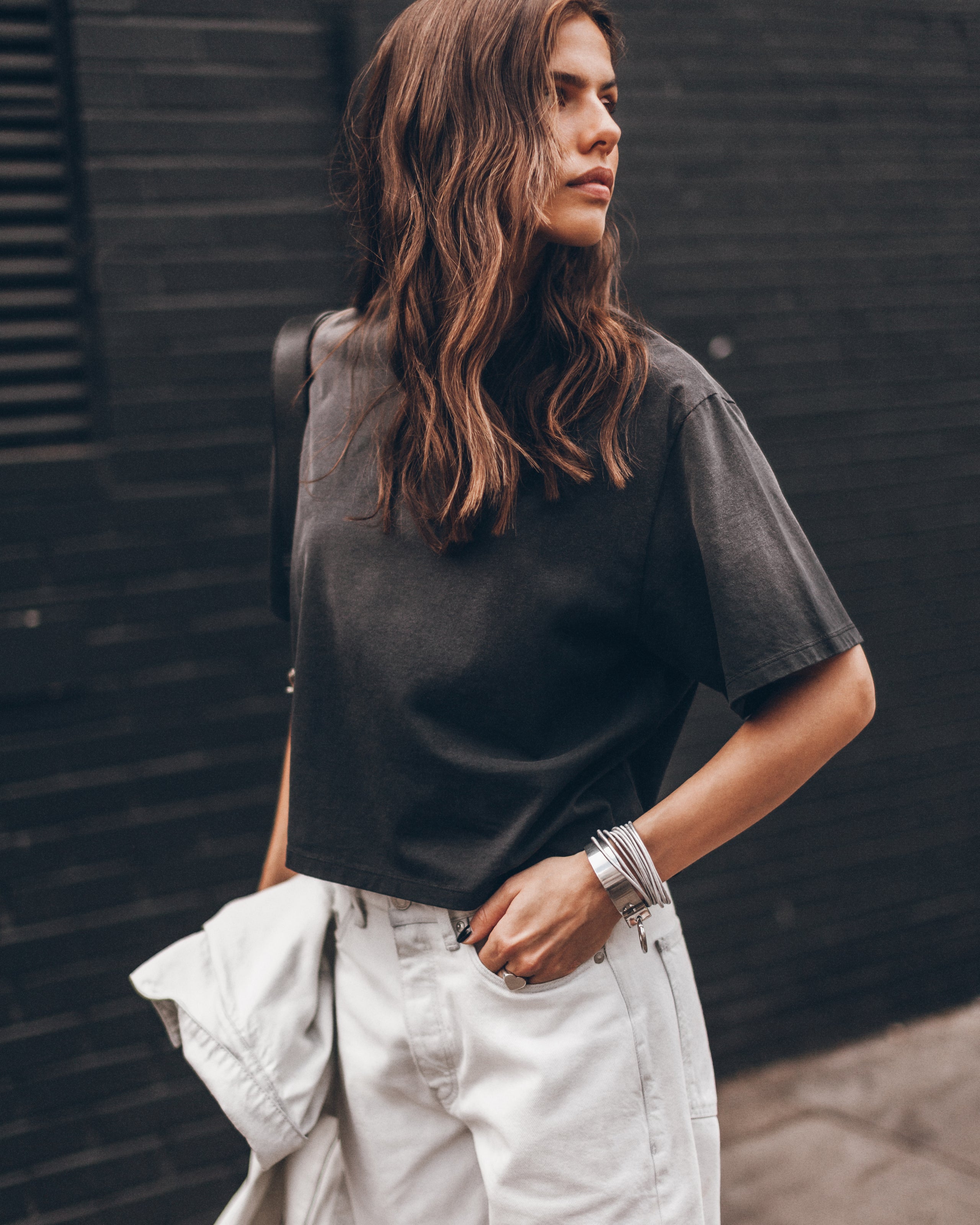 The Dark Ombre Cropped T-Shirt