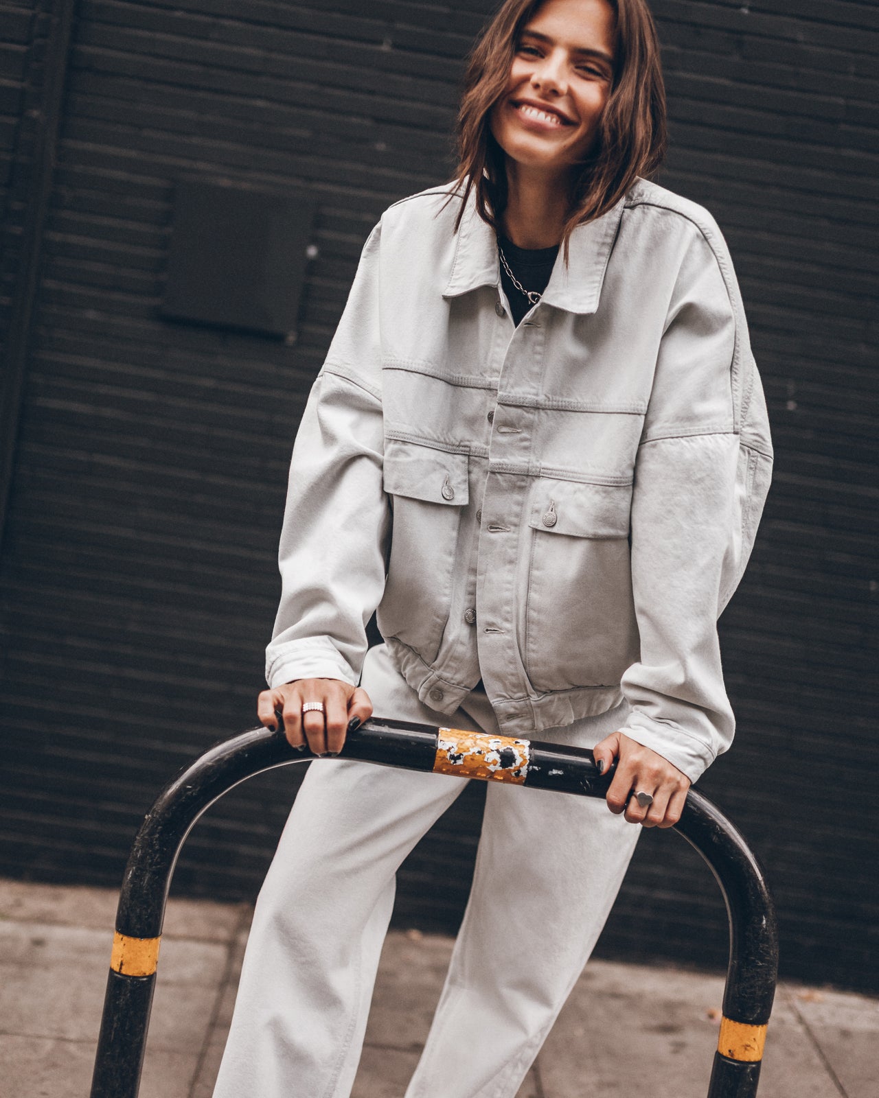 The White Washed Denim Jacket