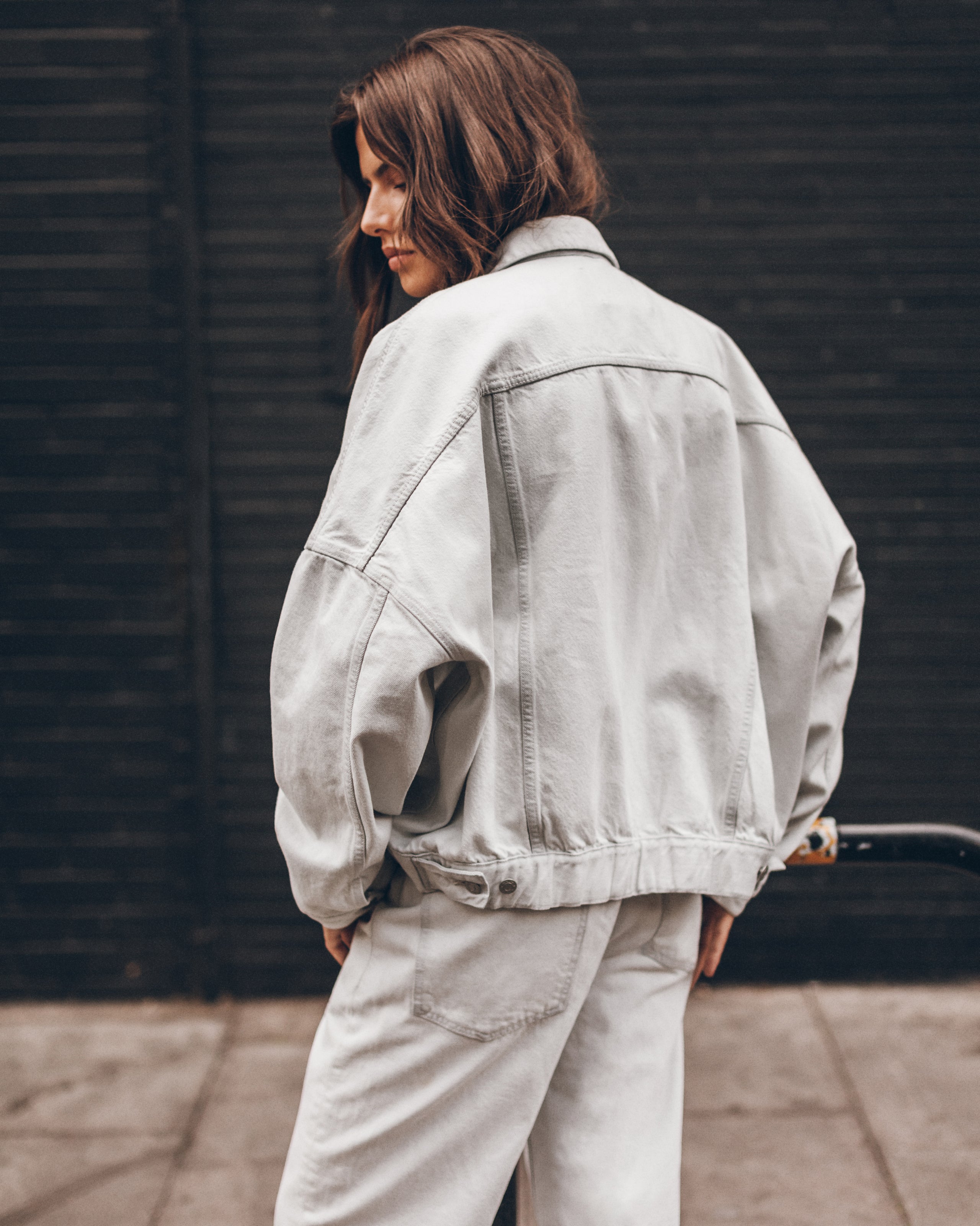 The White Washed Denim Jacket