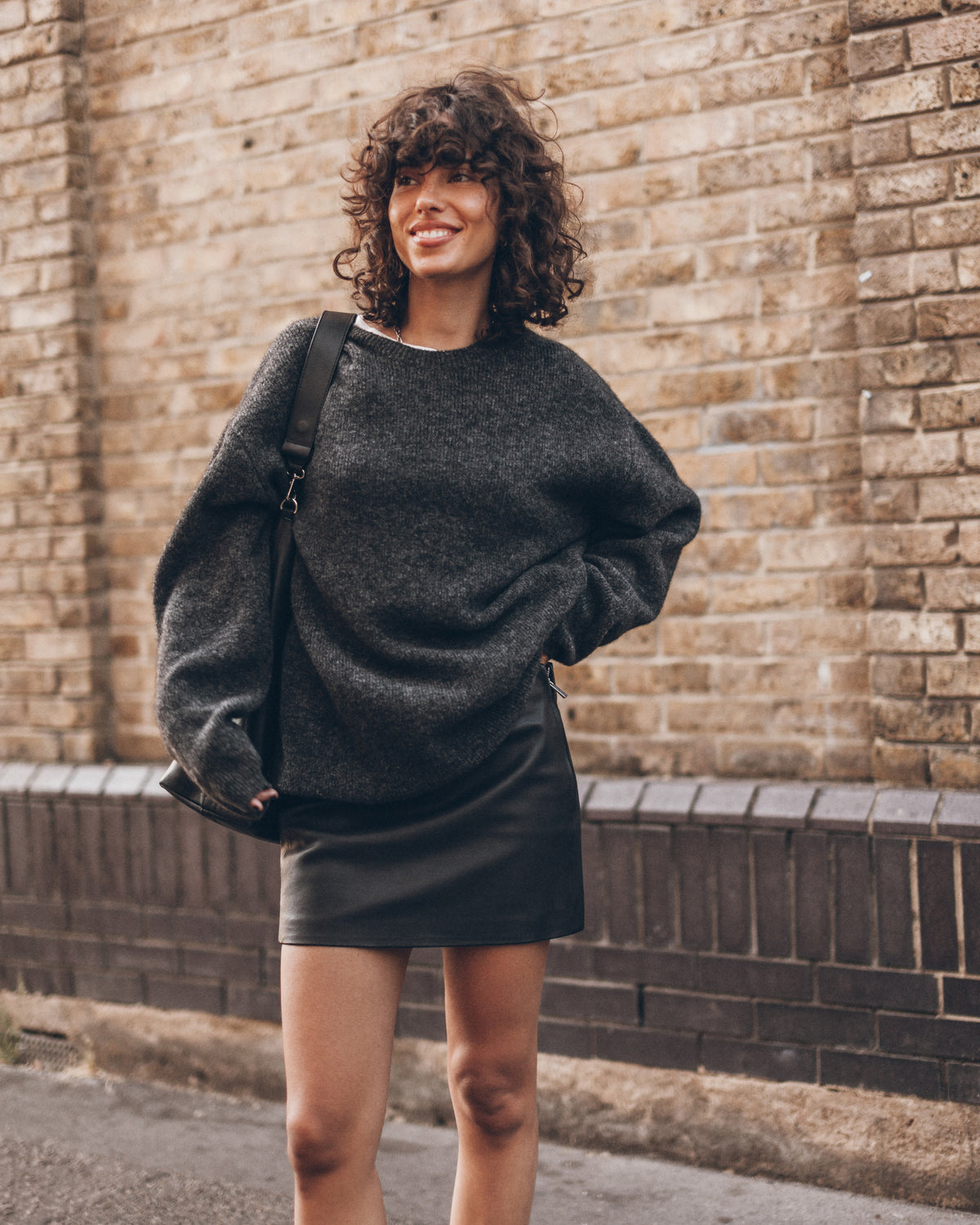 The Dark Oversized Knitted Sweater
