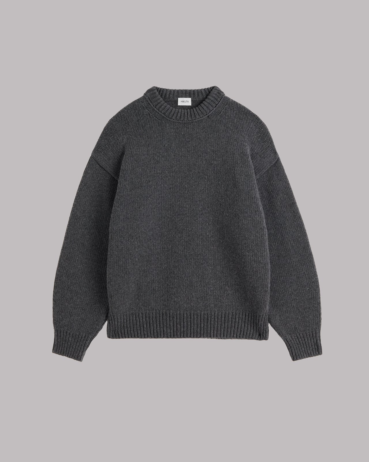 The Dark Relaxed Knitted Sweater