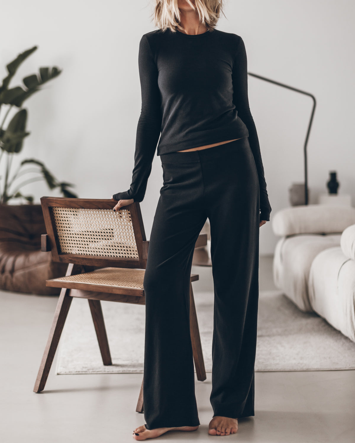 Dark Soft Pants