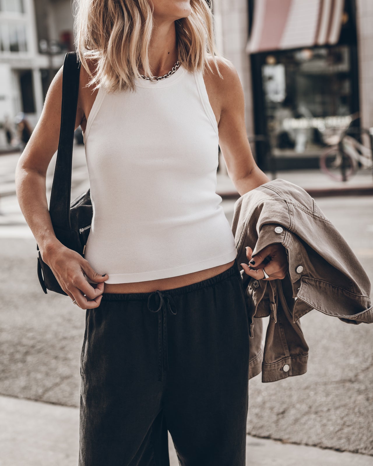The White Standard Tank Top