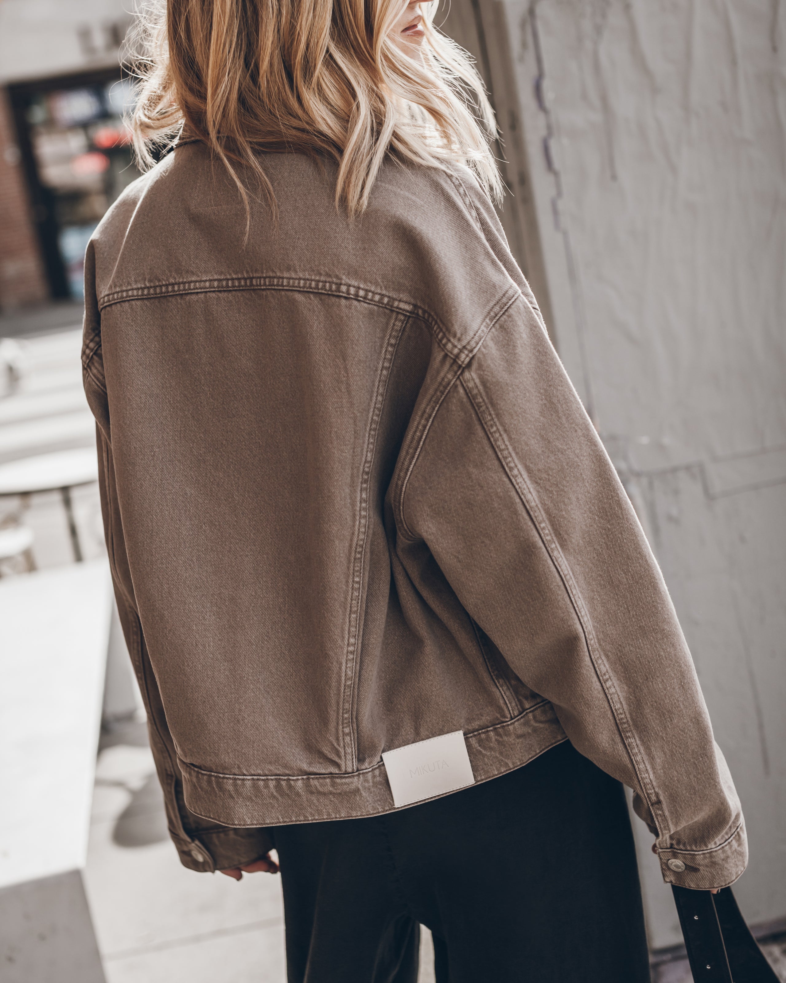 The Chestnut Loose Denim Jacket