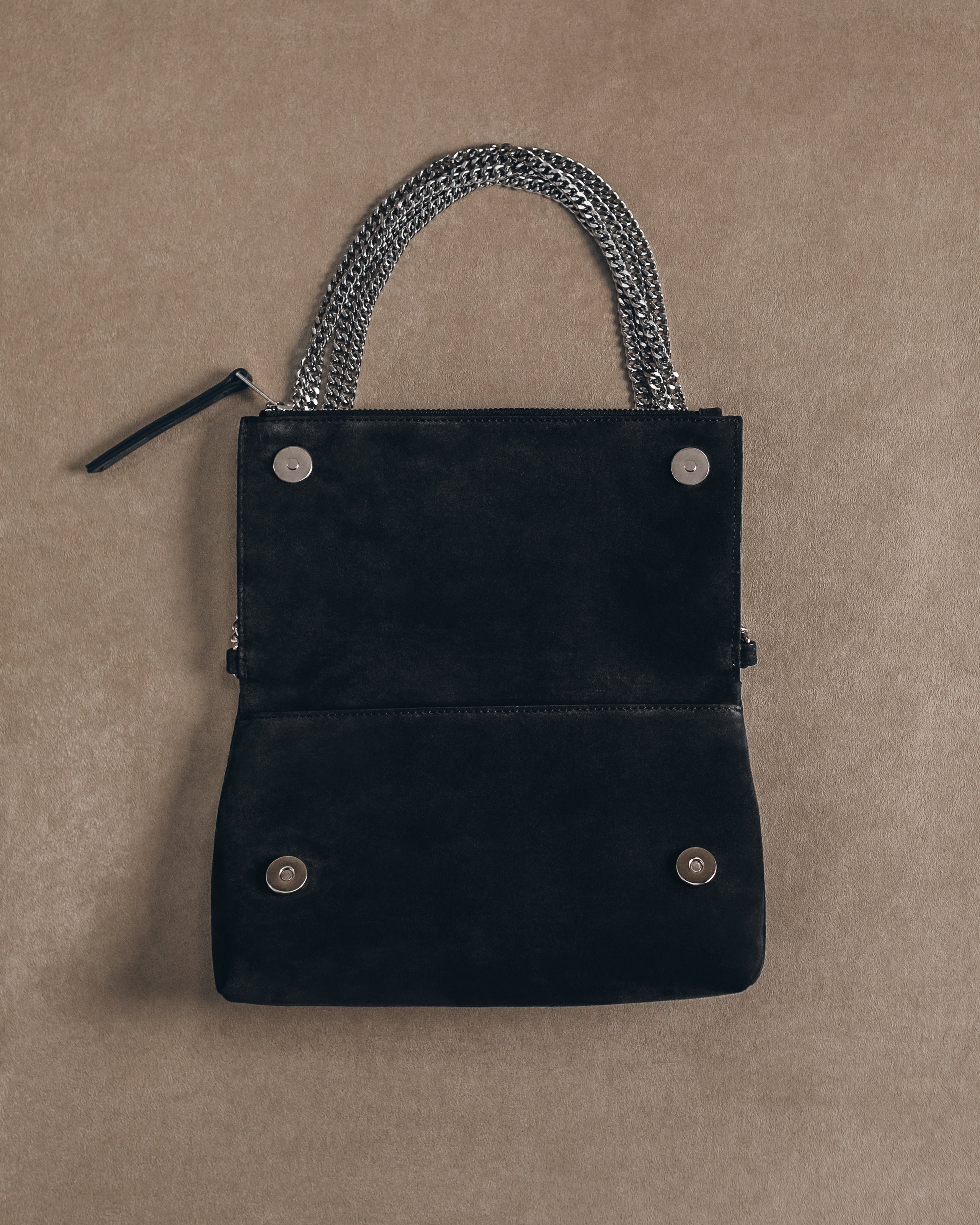 The Dark Suede Zowie Bag
