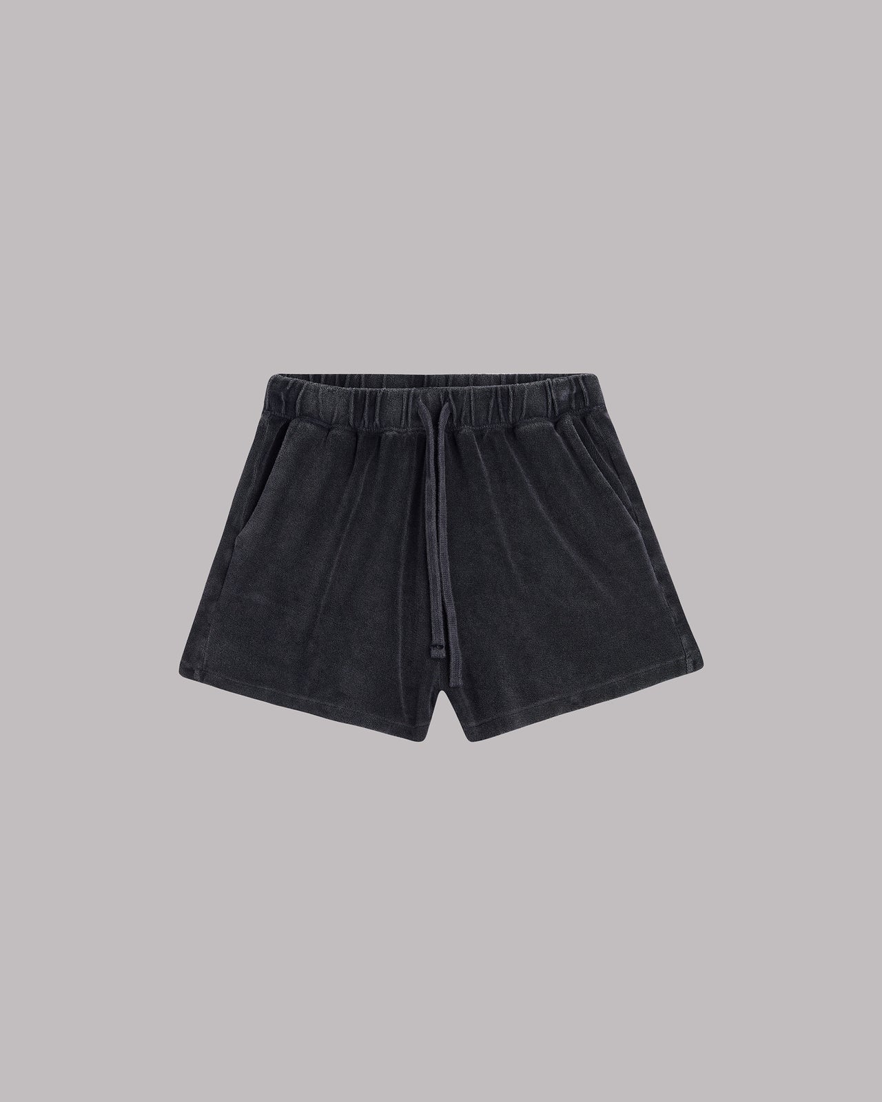 The Dark Towelling Co-Ord Shorts