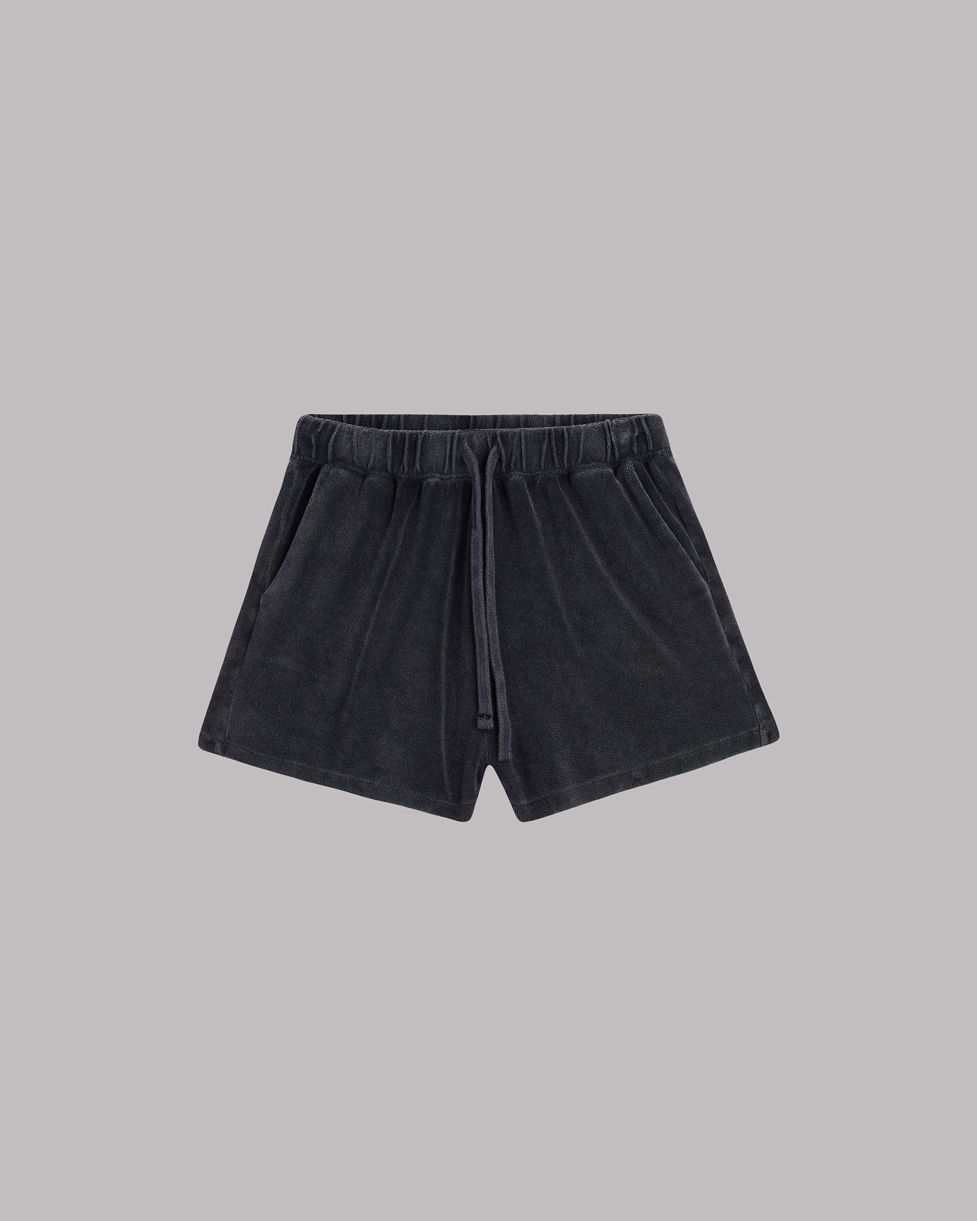 The Dark Towelling Co-Ord Shorts