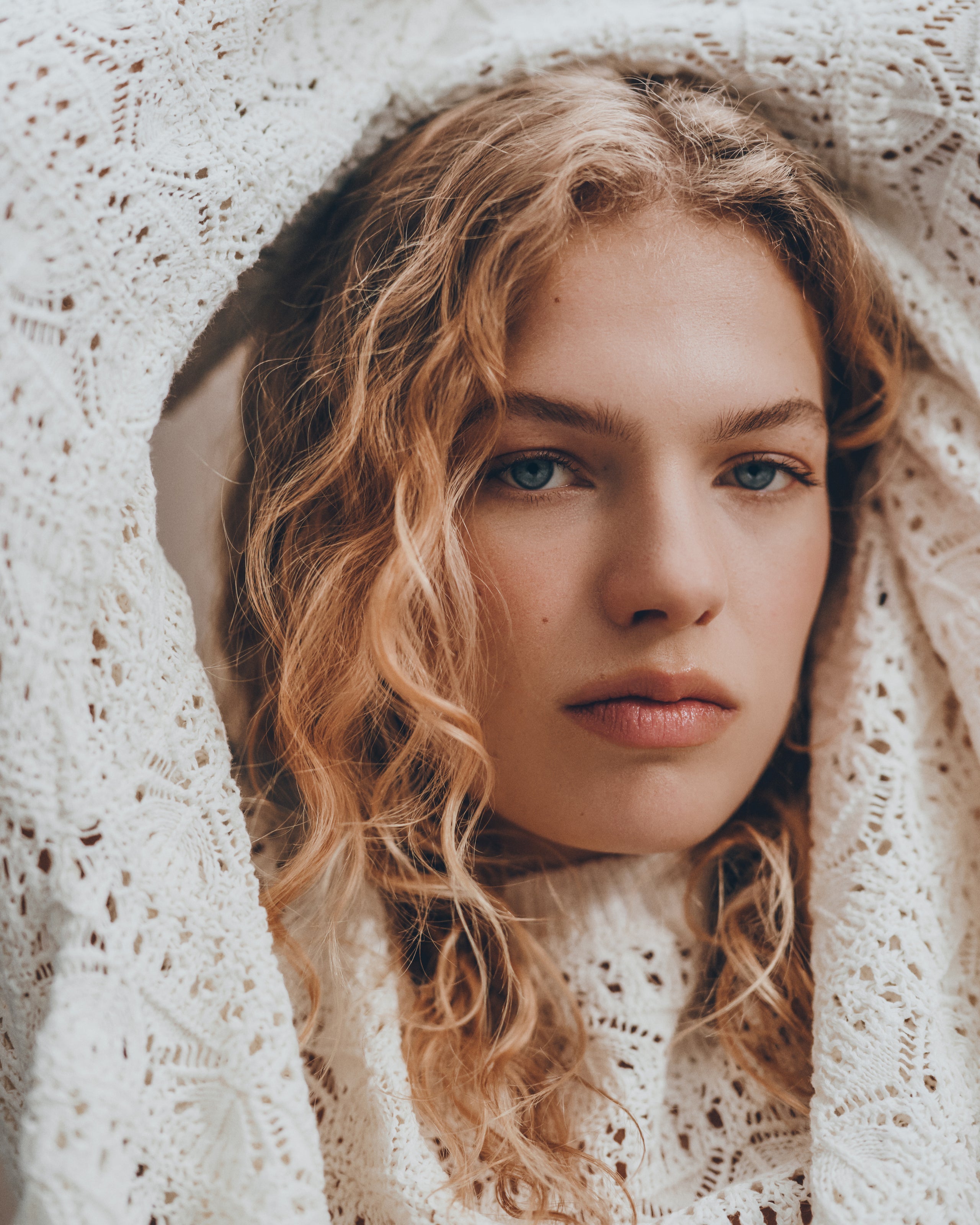 The Ecru Crochet Sweater