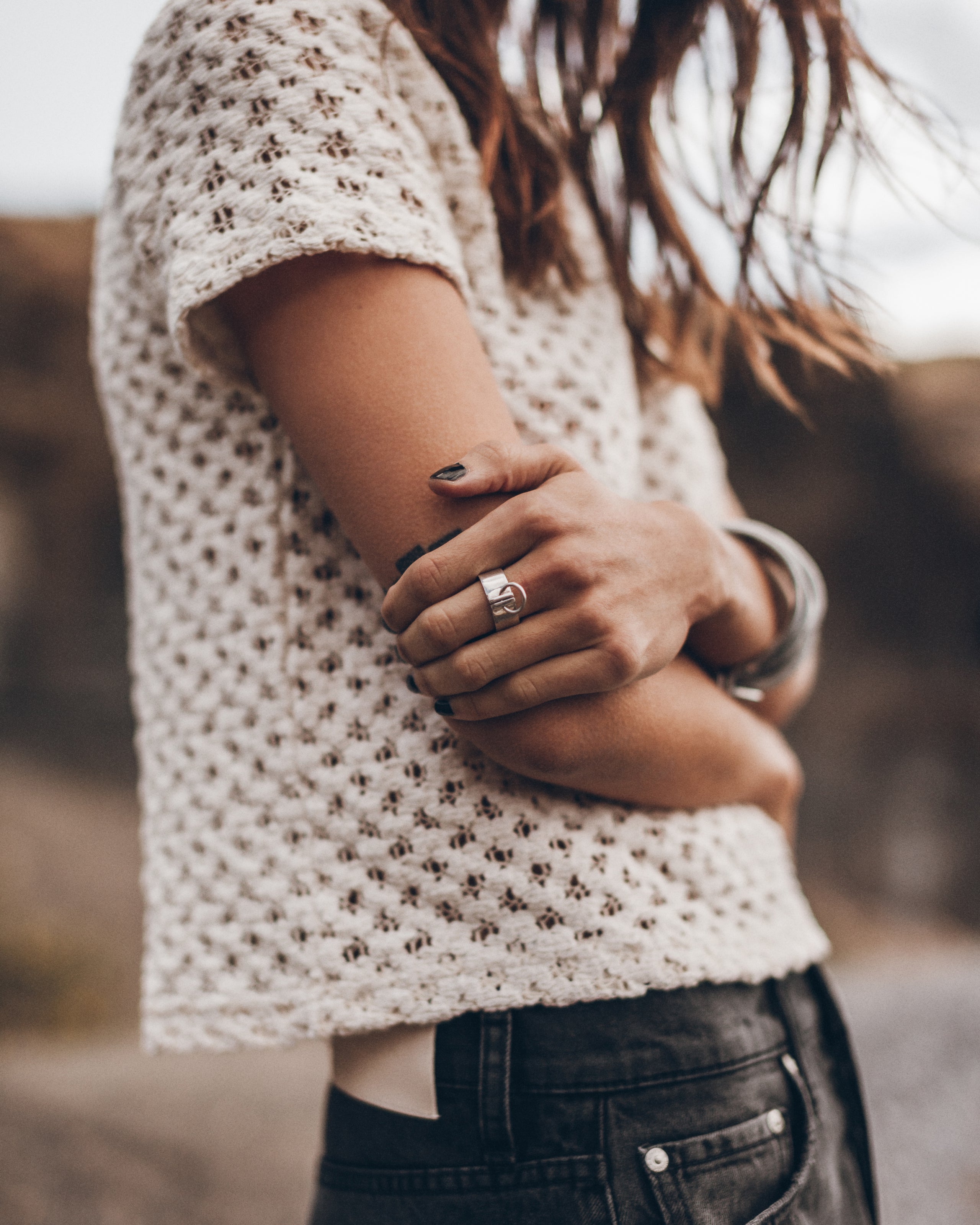 The Ecru Crochet T-Shirt