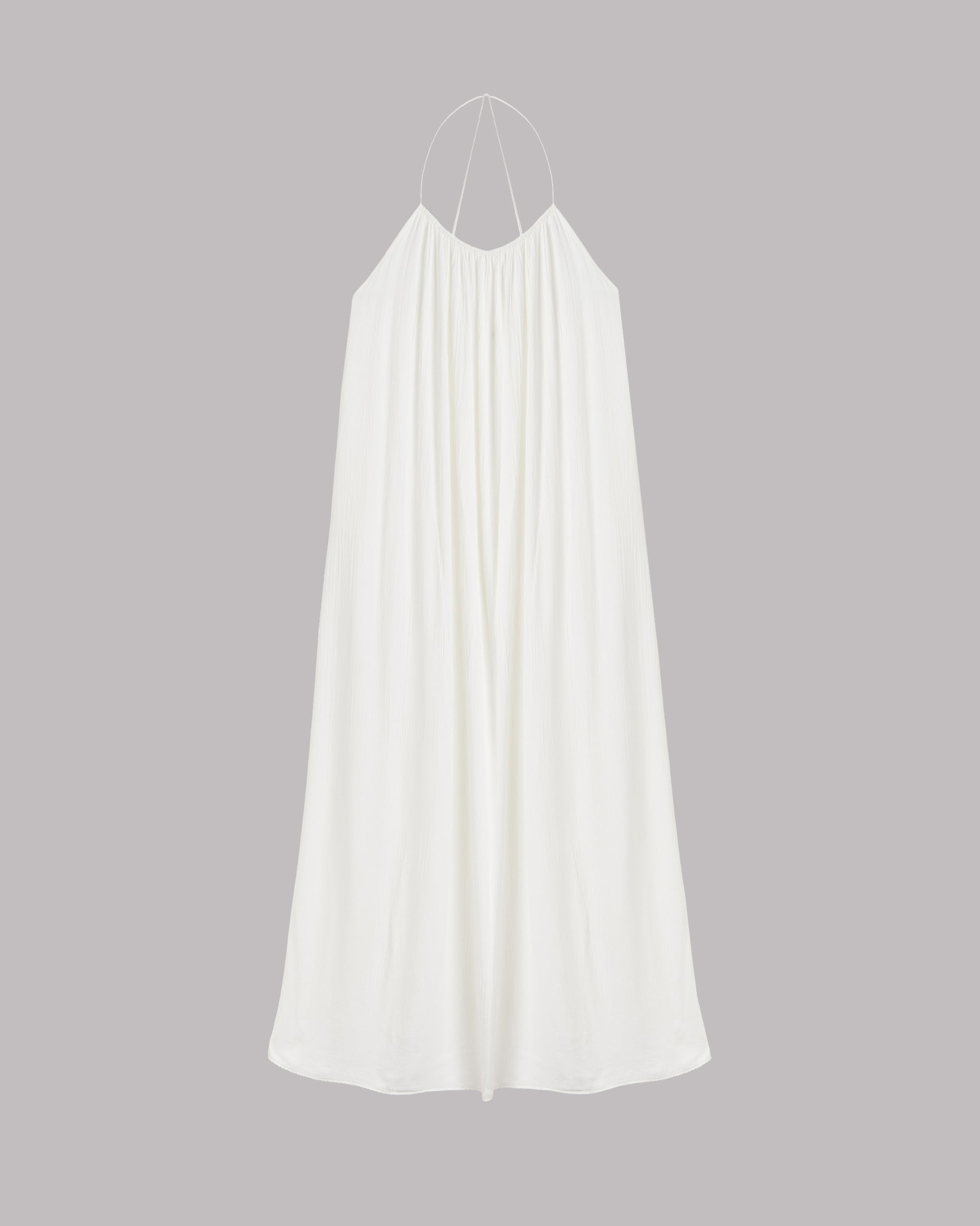 The Ecru Long Beach Dress