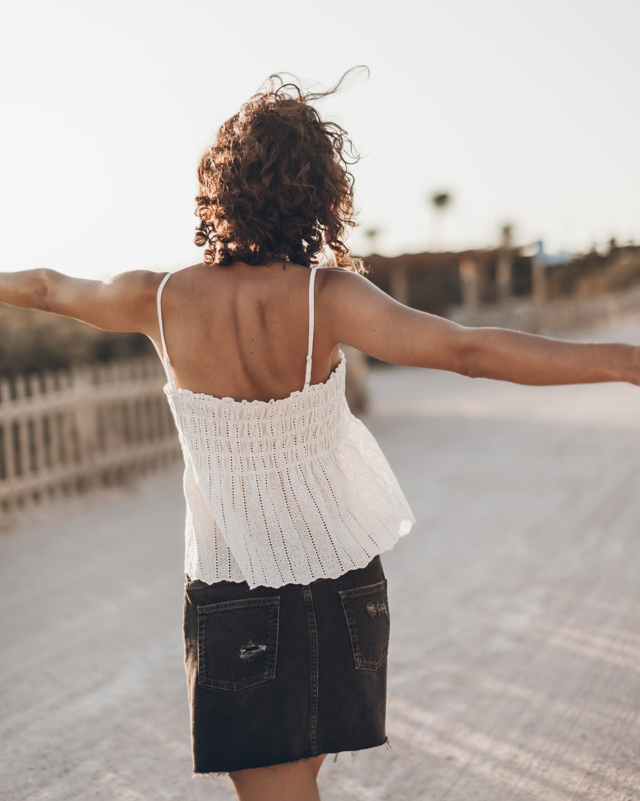 The Ecru Romantic Tank Top