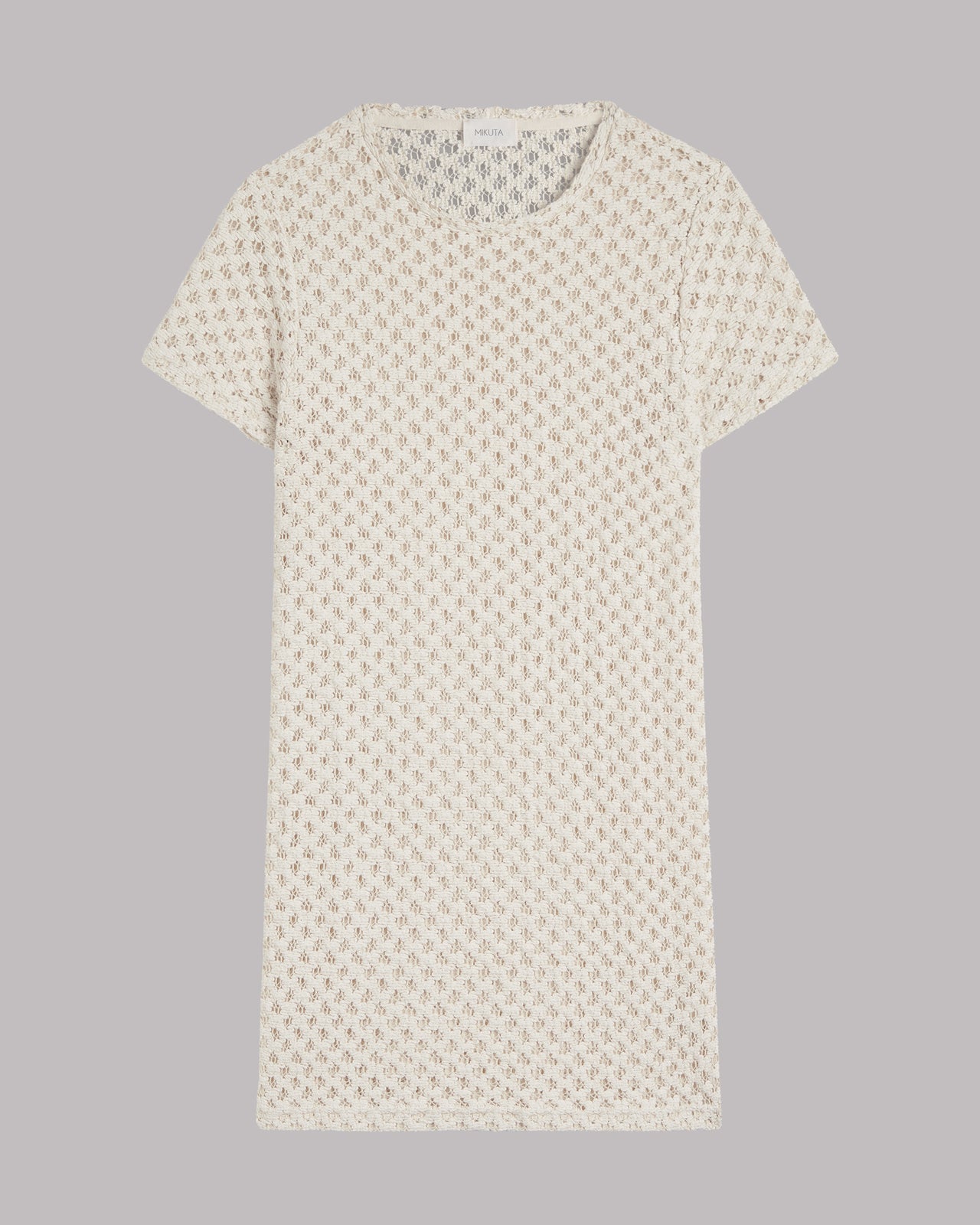 The Ecru Short Crochet Dress