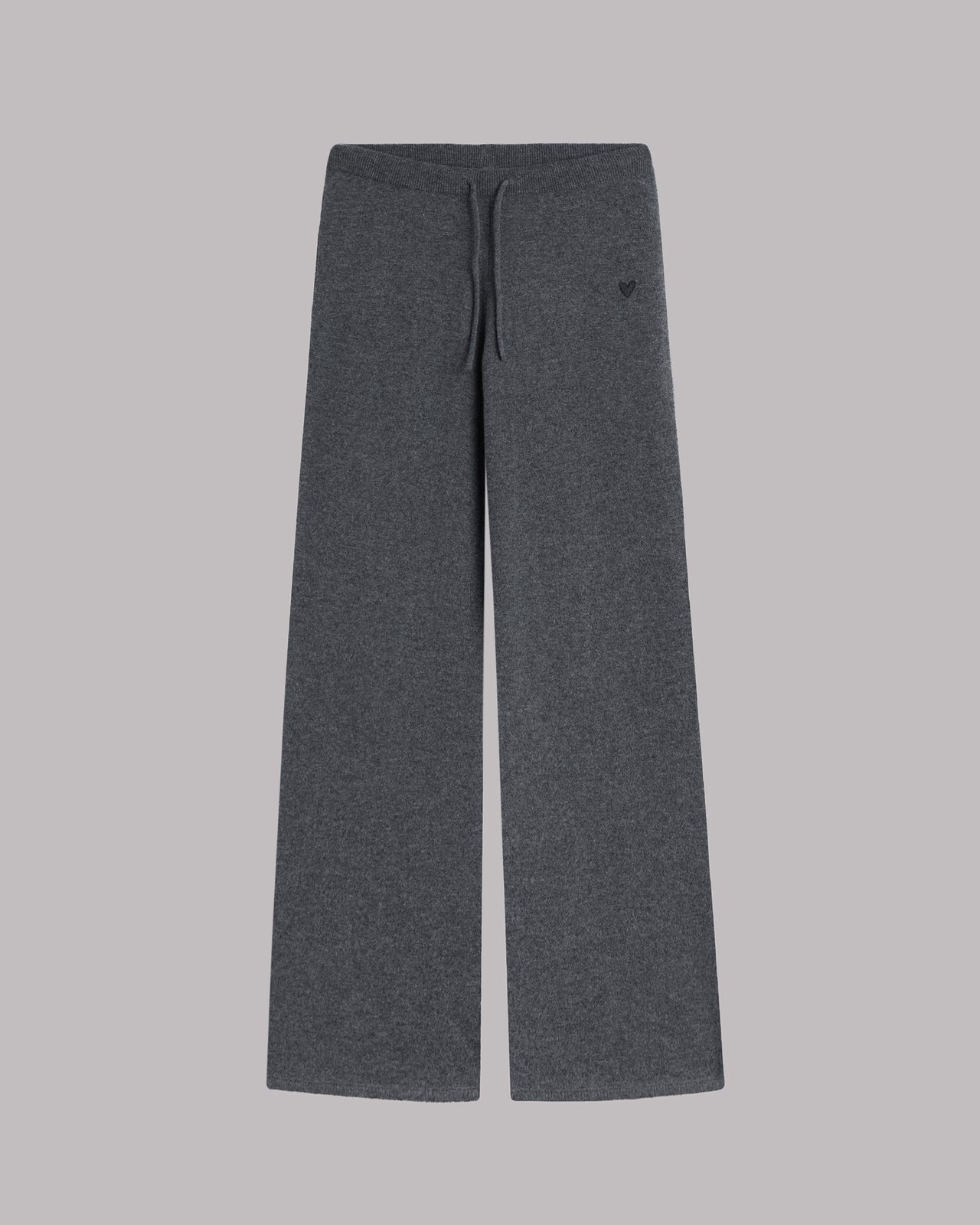 The Grey Cashmere Knitted Pants