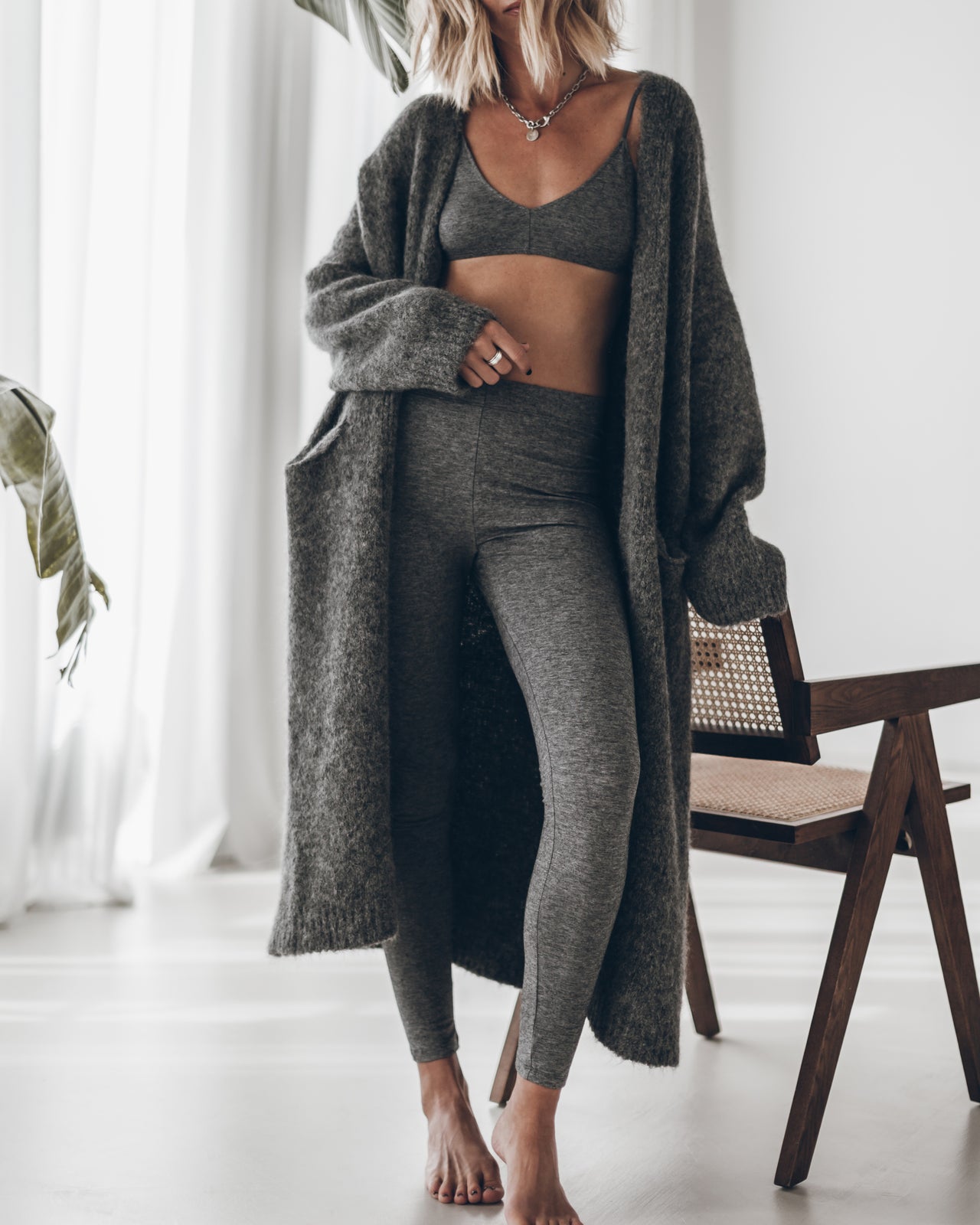 The Grey Comfy Leggings
