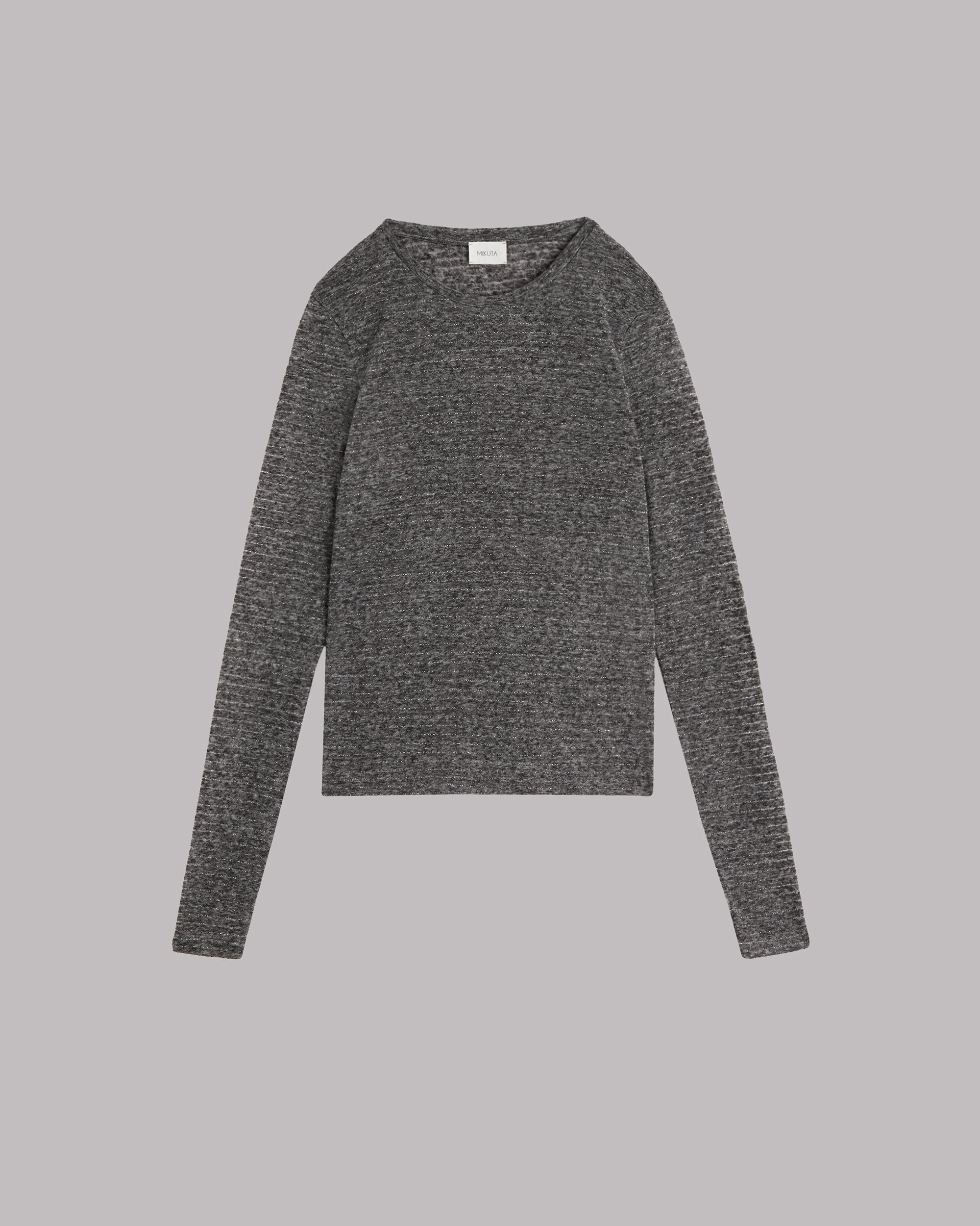 The Grey Striped Sparkly Thin Longsleeve