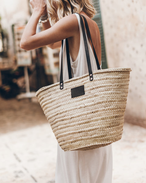 The Large Cesta Bag The White Low Back Base Tank Dress - Product photo