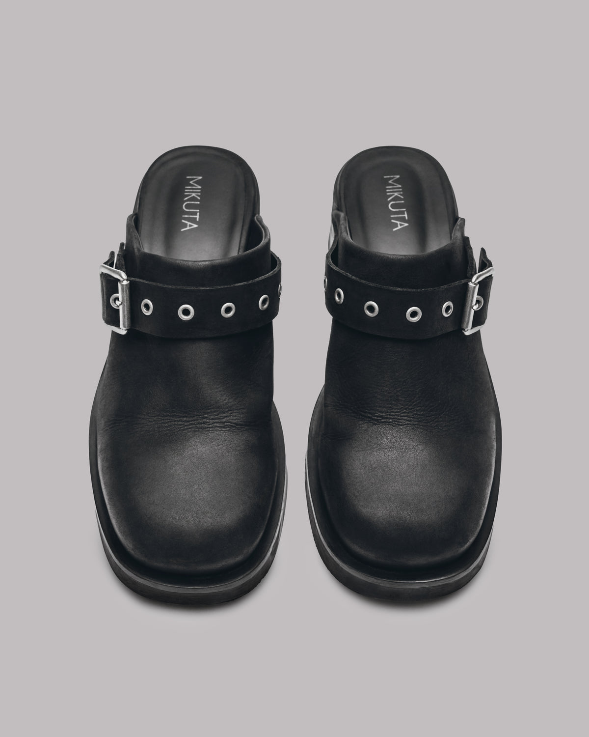The Leather Heeled Mules