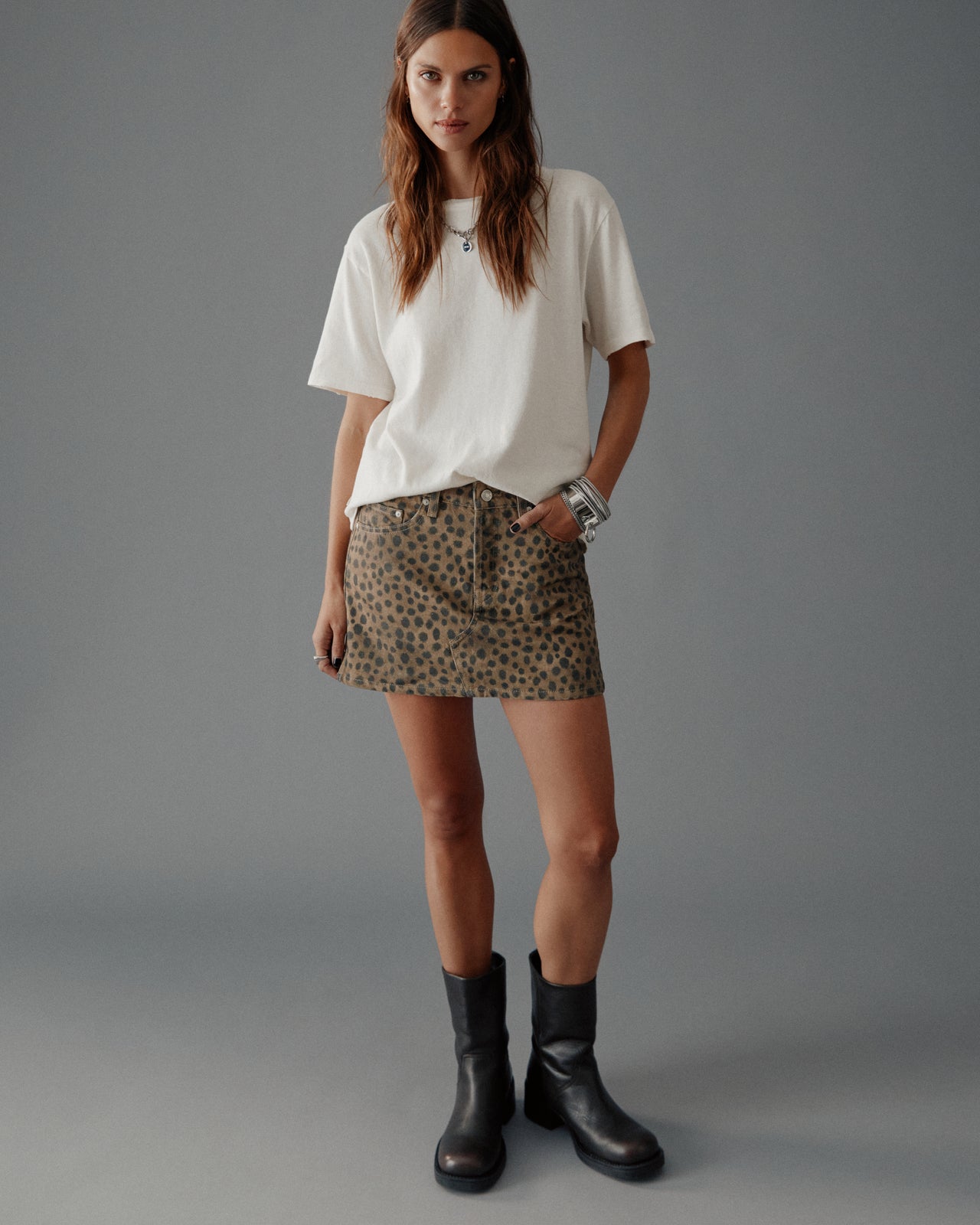 The Leo Denim Skirt
